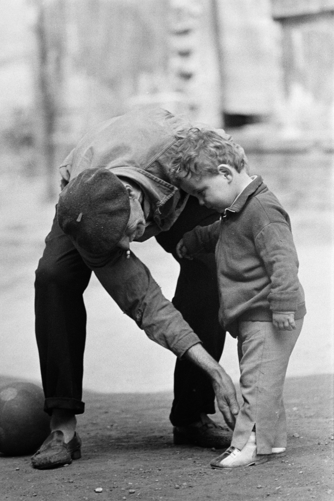 1974, Kereki Sándor, grandparent, kid, Fortepan #205892