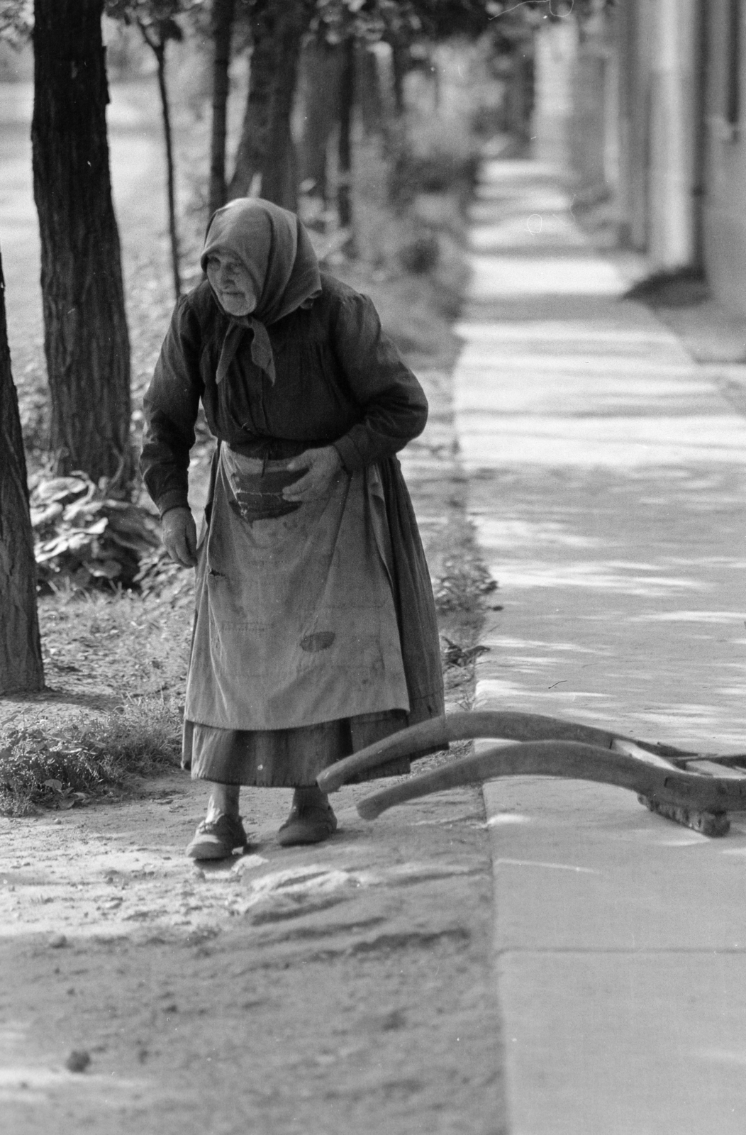 1969, Kereki Sándor, idős ember, Fortepan #206122
