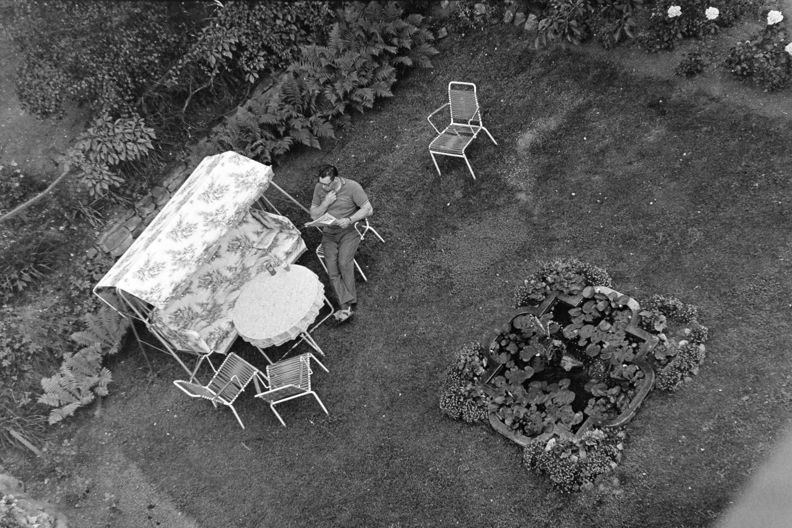 1970, Kopányi György, yard, Fortepan #206278