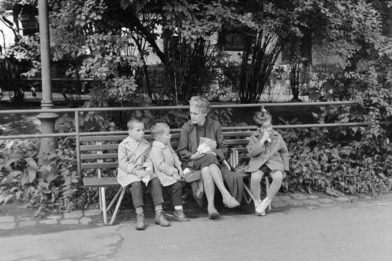 Hungary, Zoo, Budapest XIV., 1970, Kereki Sándor, family, Budapest, Fortepan #206293