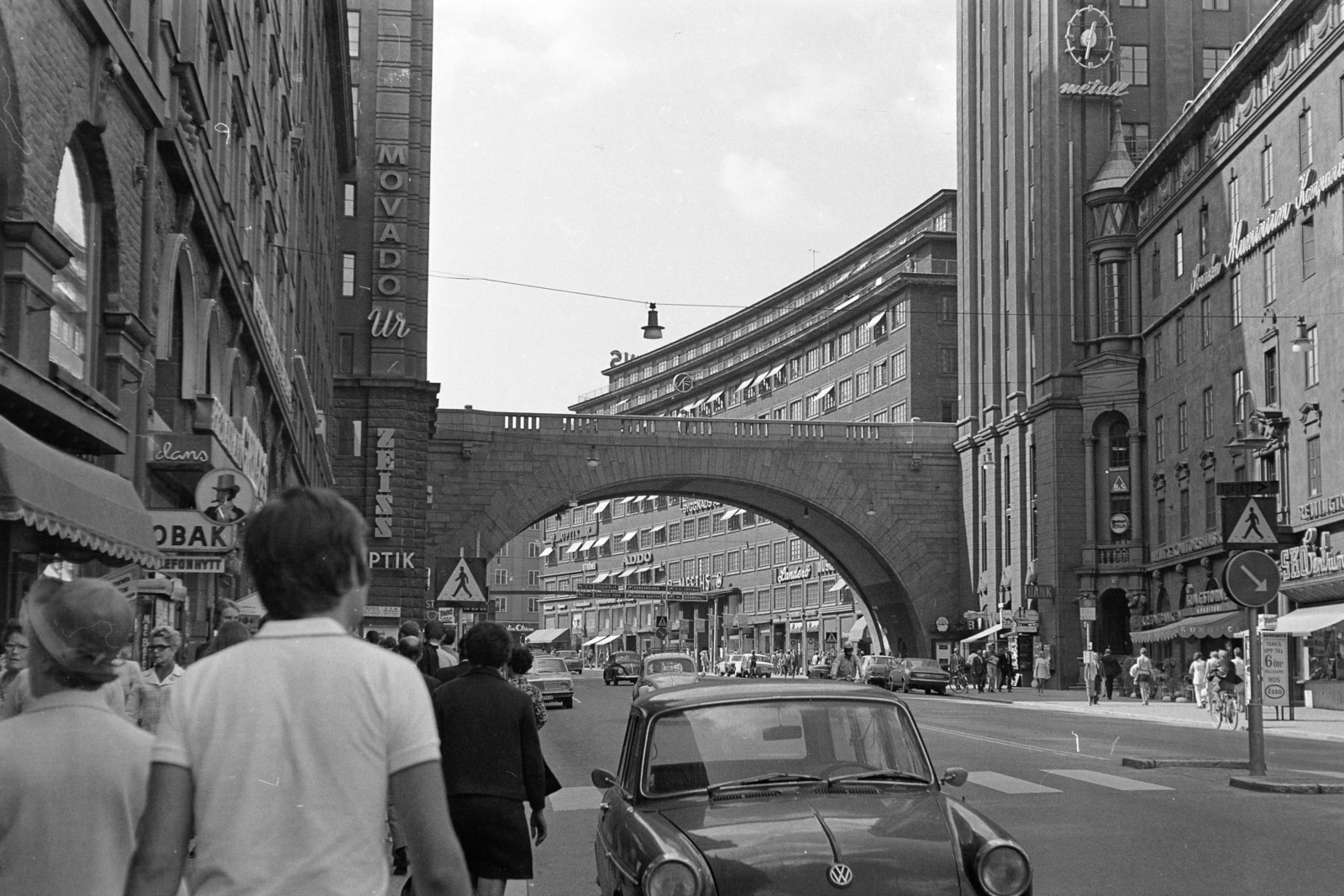 Sweden, Stockholm, Kungsgatan, Kungstornen (Södra tornet / Déli torony és Norra tornet / Északi torony)., 1970, Kopányi György, Fortepan #206369