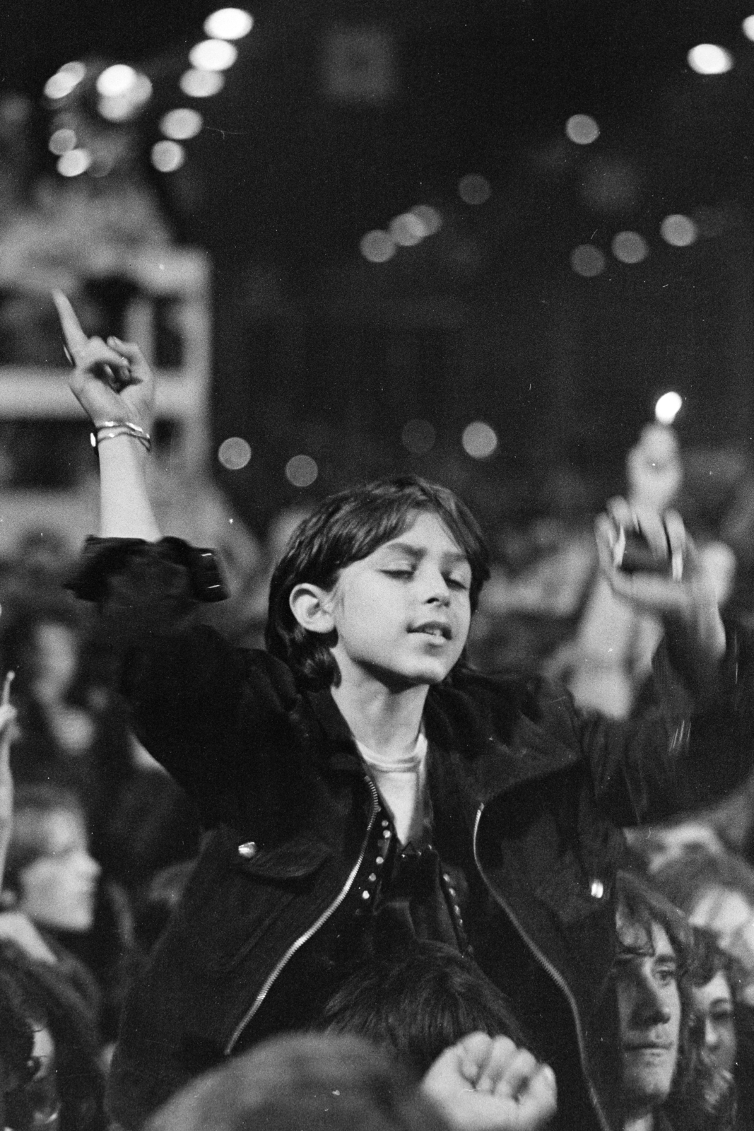 Hungary, Budapest X., Albertirsai (Dobi István) úti vásárterület, a felvétel a Szolidaritási Rock Fesztiválon készült., 1978, Kereki Sándor, rock, youth, Budapest, Fortepan #206543