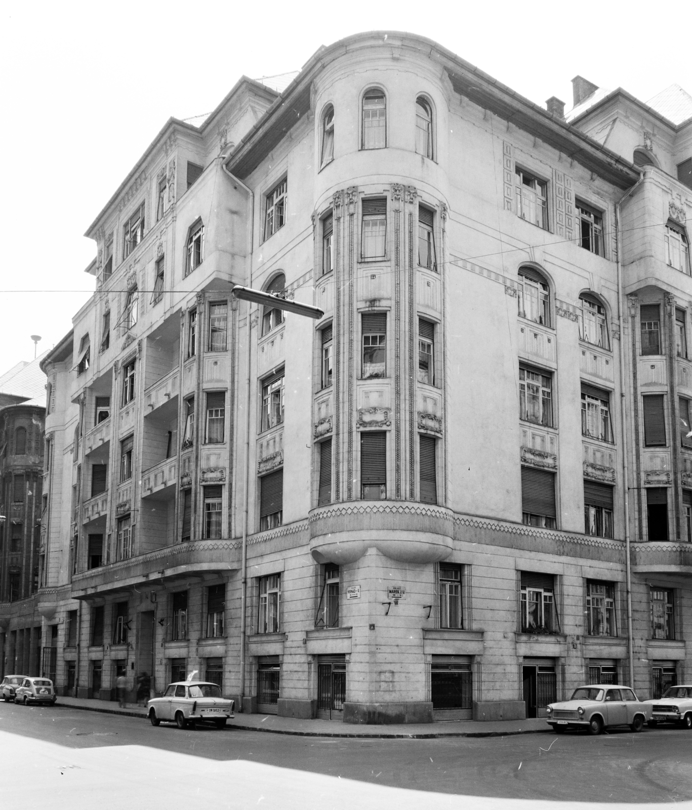Hungary, Budapest VII., Hernád utca - Marek József utca sarok, szemben a Hernád utca 40-es számú ház., 1974, FŐFOTÓ, Budapest, Fortepan #206585