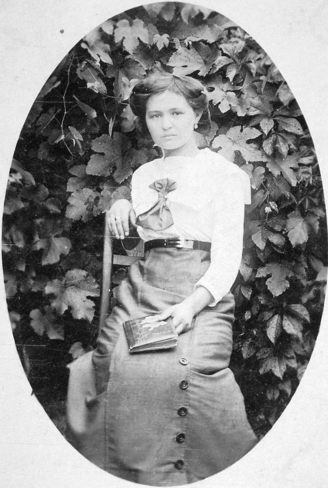 1912, Fortepan, könyv, nő, masni, Fortepan #20691