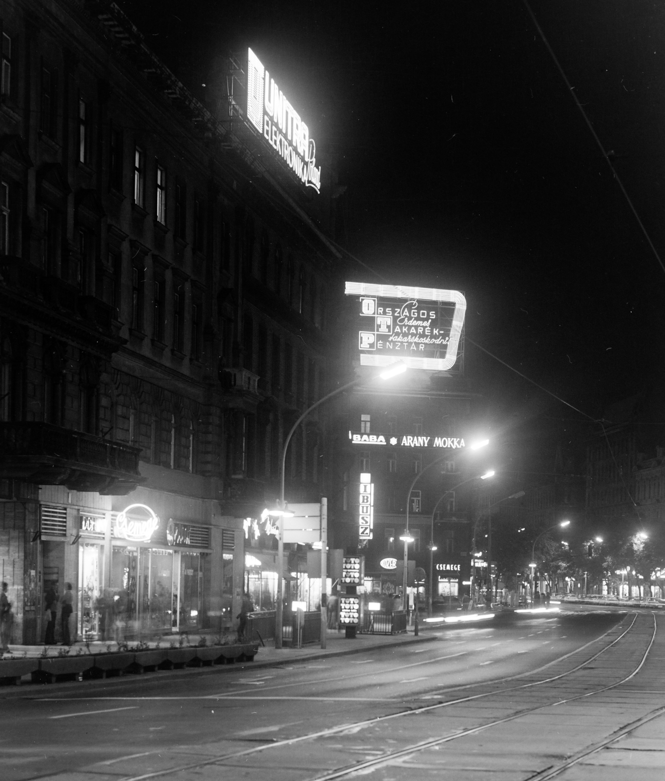 Magyarország, Budapest VII., Erzsébet (Lenin) körút a Rákóczi úttól a Dohány utca felé nézve., 1976, FŐFOTÓ, Budapest, OTP, Fortepan #207027