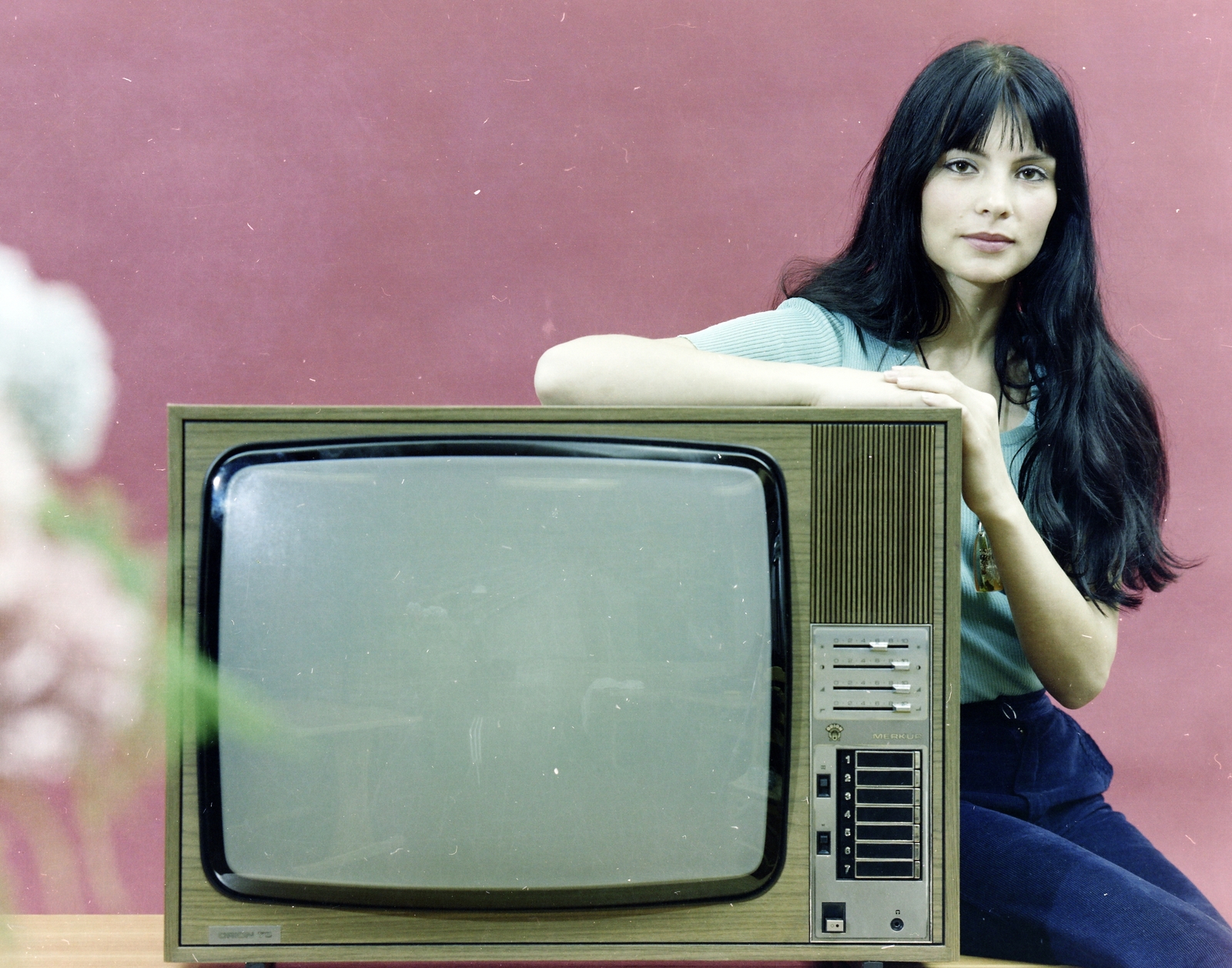 Hungary, 1977, FŐFOTÓ, colorful, TV, advertising photography, Fortepan #207108