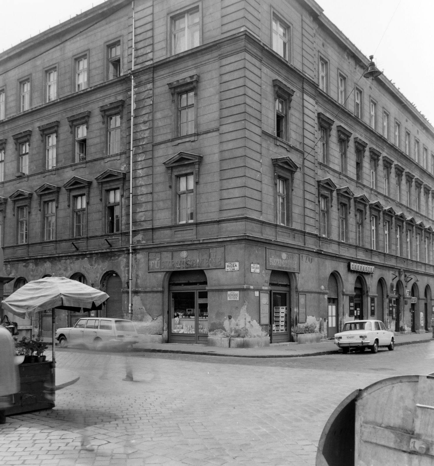 Hungary, Budapest VIII., Teleki László tér, balra a Lujza utca., 1977, FŐFOTÓ, Budapest, Fortepan #207232