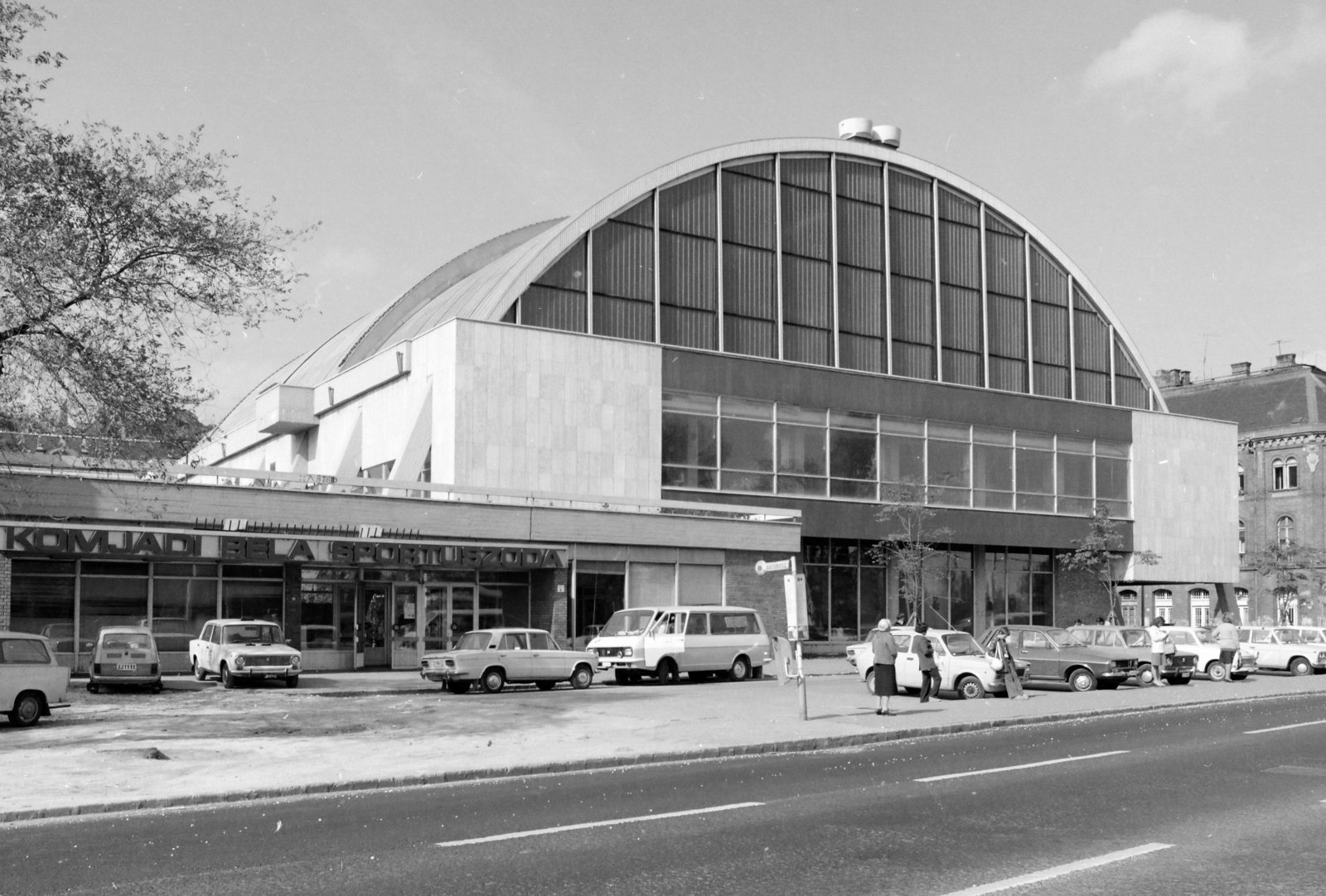 Hungary, Budapest II., Árpád fejedelem útja, Komjádi Uszoda., 1979, FŐFOTÓ, Budapest, Fortepan #207349