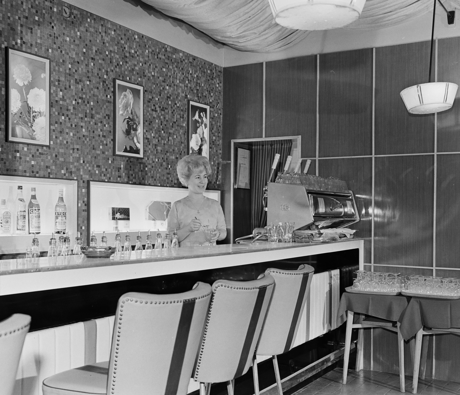 1969, FŐFOTÓ, Casino-kávégép, eszpresszó, Fortepan #207461