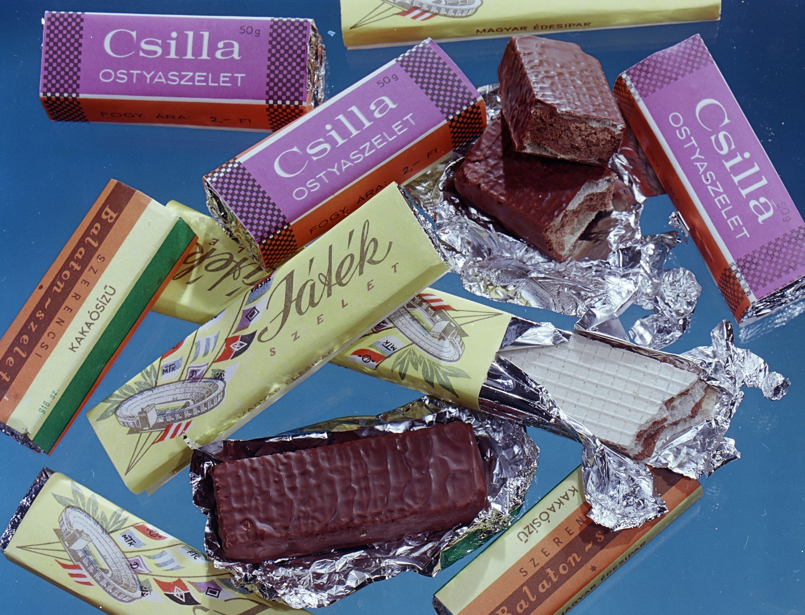 1967, FŐFOTÓ, colorful, chocolate, sweets, ad, Fortepan #207600