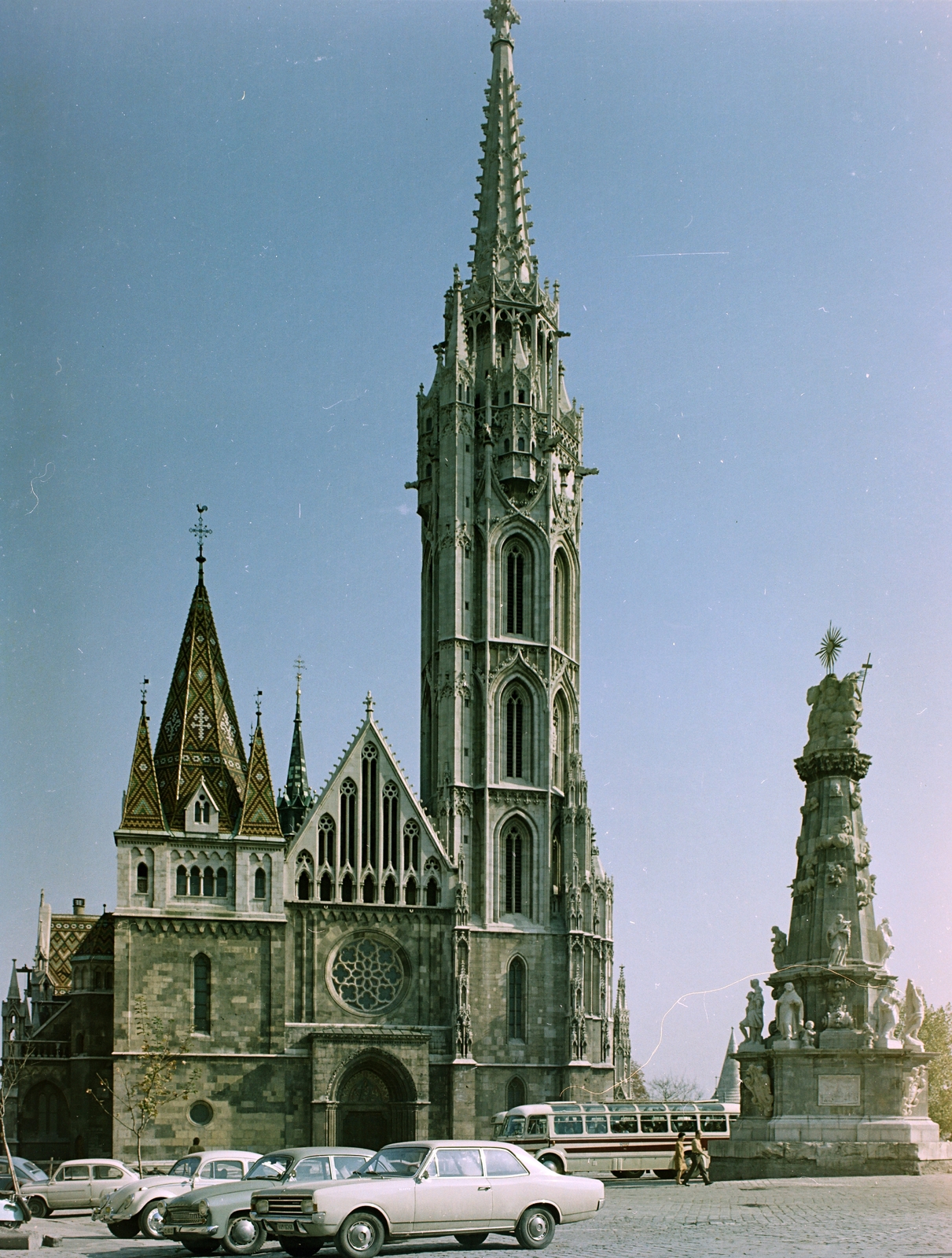 Hungary, Budapest I., Szentháromság tér, Mátyás-templom., 1968, FŐFOTÓ, Budapest, Fortepan #207644