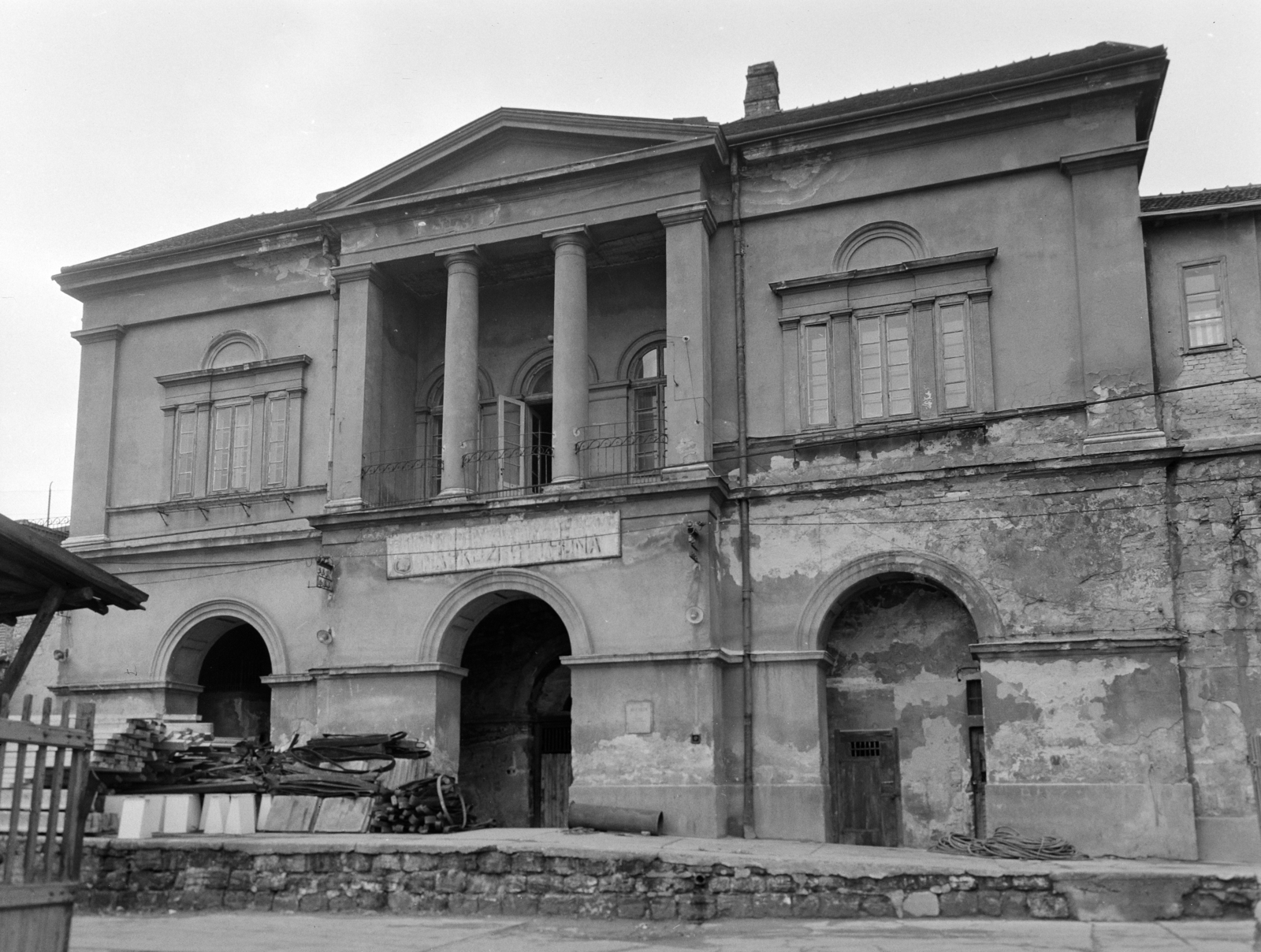 Magyarország, Budapest XXII., Nagytétényi út 24-26., egykor kúria, majd a Hungarovin Borgazdaságok Export Vállalatának napközi otthona, később Záborszky-kúria néven az un. Borváros része., 1969, FŐFOTÓ, Budapest, Fortepan #208121