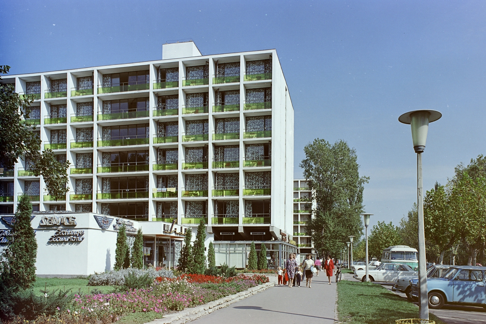 Magyarország,Balaton, Siófok, Petőfi sétány, Lidó Szálló., 1969, FŐFOTÓ, Fortepan #208275