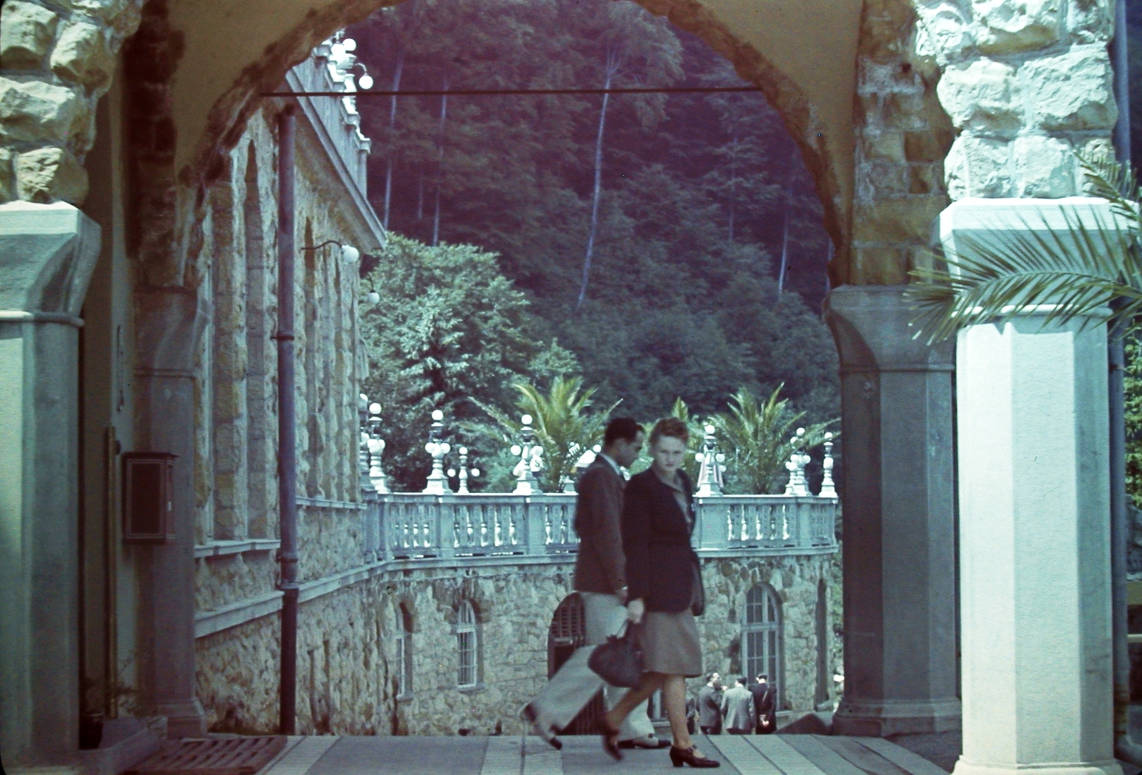 Magyarország, Lillafüred, Miskolc, Palotaszálló., 1941, Fortepan, színes, Fortepan #20828