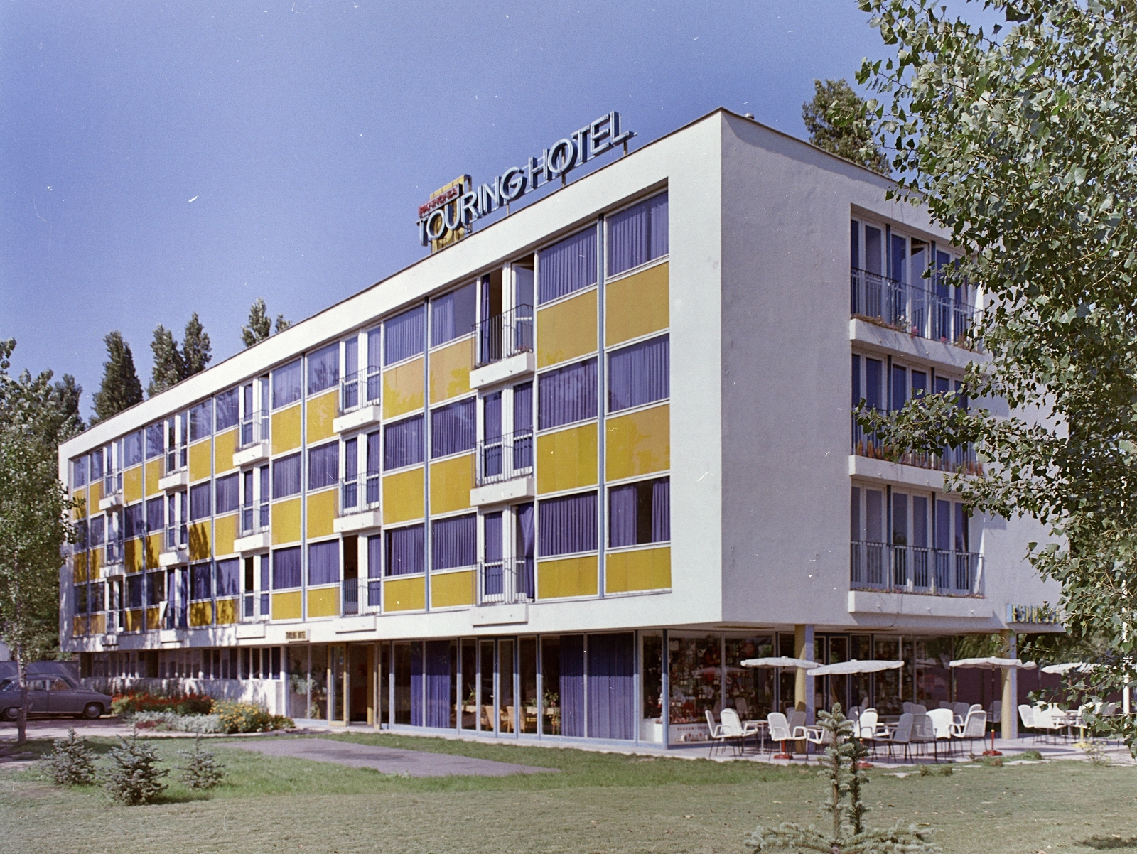 Magyarország,Balaton, Szántód, Szent István utca 2., Touring Hotel., 1969, FŐFOTÓ, Fortepan #208337
