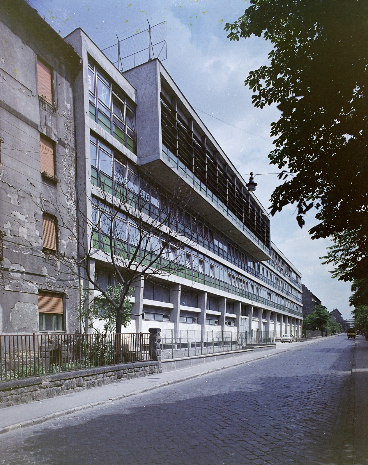 Magyarország, Budapest XIV., Gizella út, a Telefongyár szociális épülete., 1969, FŐFOTÓ, Budapest, Fortepan #208512