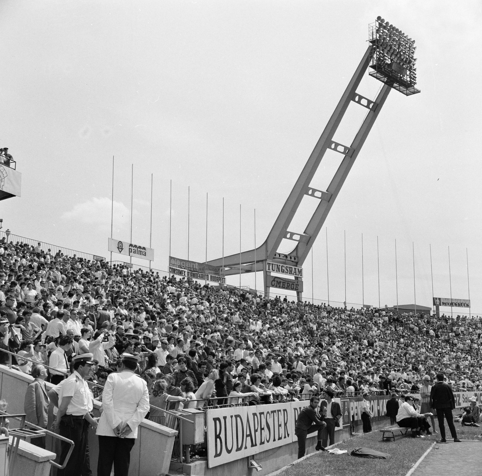 Magyarország, Népstadion, Budapest XIV., Színészek-Újságírók Rangadó (SZÚR)., 1969, FŐFOTÓ, Budapest, Fortepan #208653