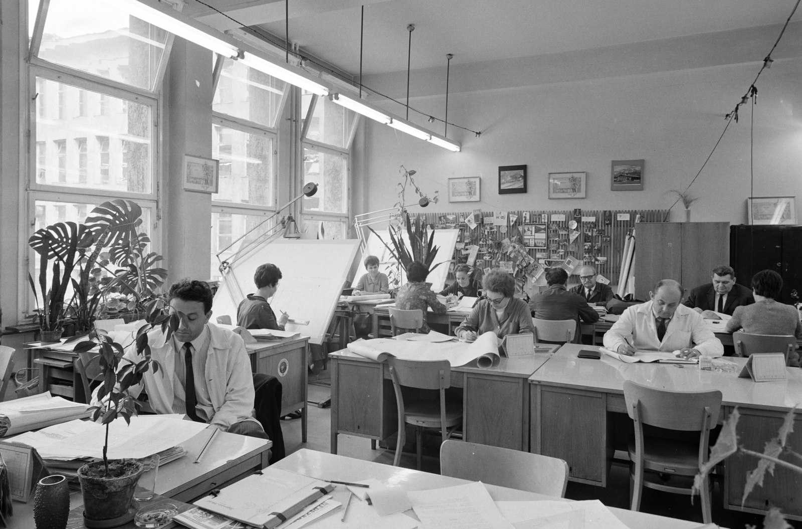 Magyarország, Budapest I., Krisztina körút 55., KGMTI (Kohó-és Gépipari Minisztérium Tervező Irodái)., 1969, FŐFOTÓ, Budapest, Fortepan #208721