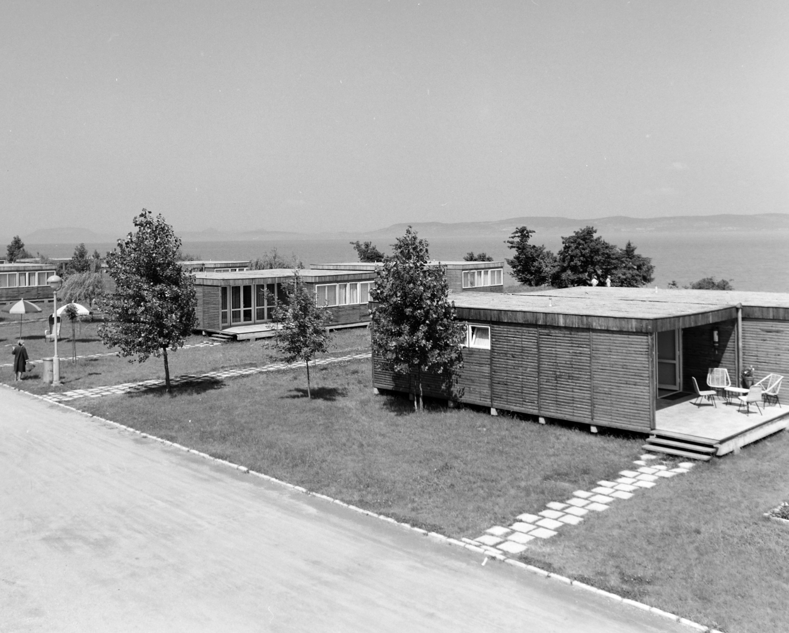 Magyarország, Balatonszemes, bungaló telep (később kemping)., 1969, FŐFOTÓ, Fortepan #208750