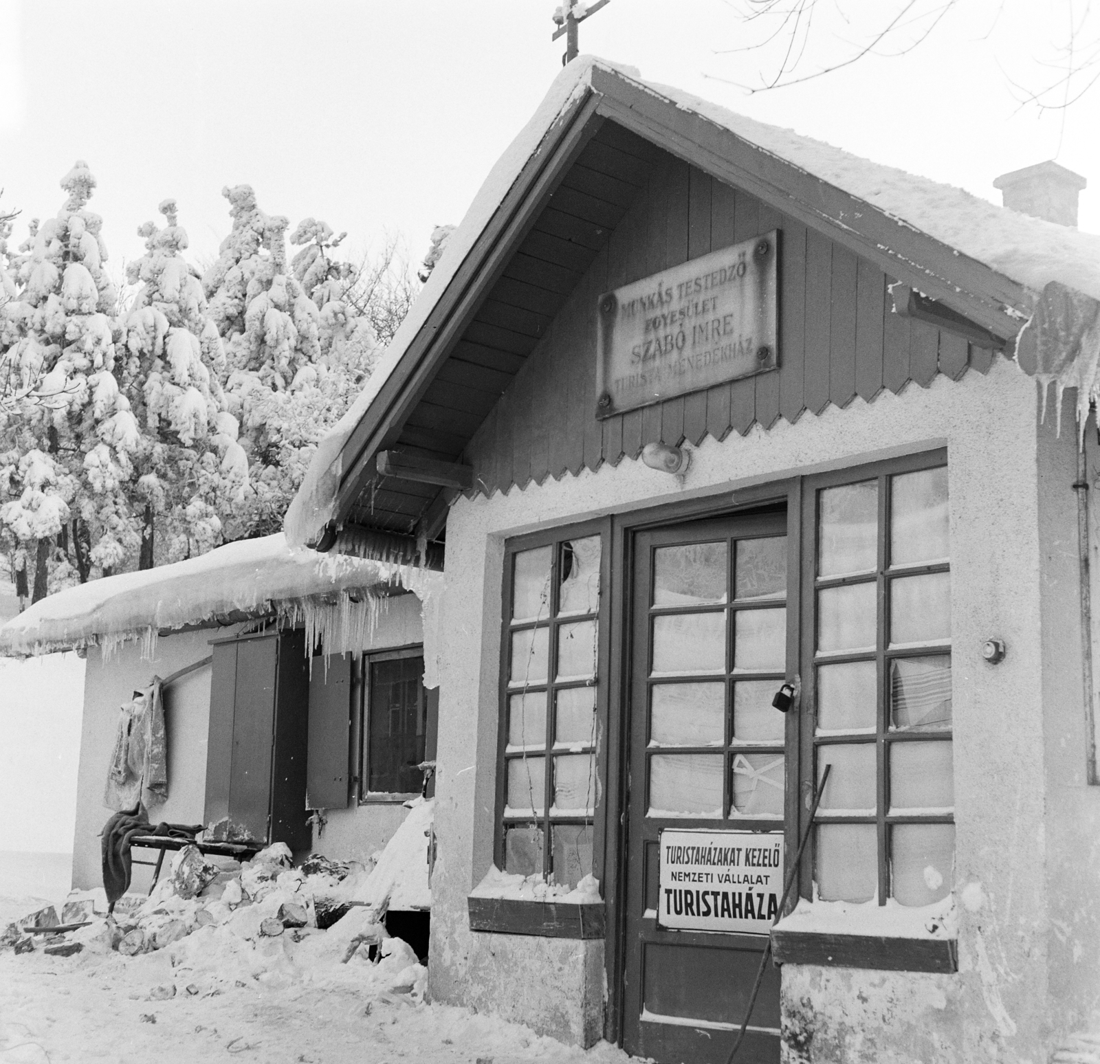Hungary, Nagykovácsi, Nagy-Szénás, menedékház., 1970, FŐFOTÓ, safe house, Fortepan #208898