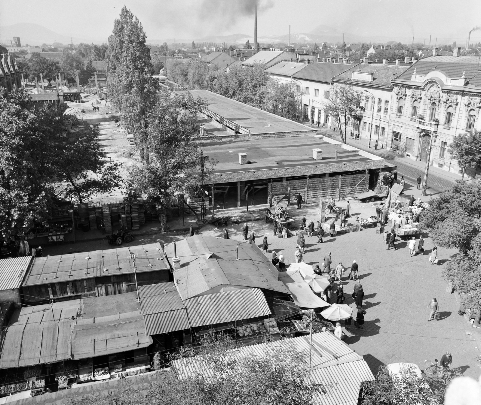Hungary, Budapest IV., Szent István (István) tér, piac., 1970, FŐFOTÓ, Budapest, Fortepan #208924