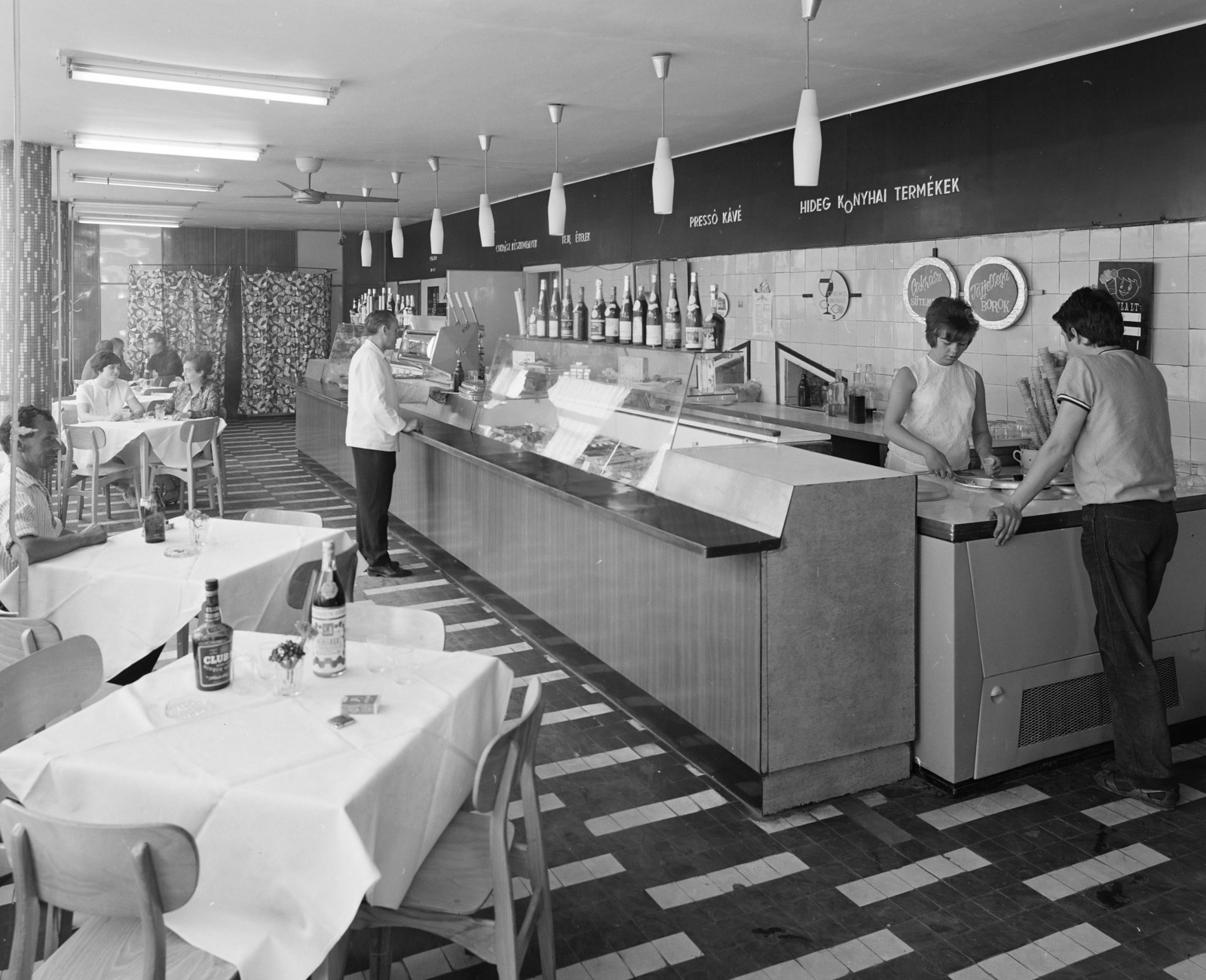 1970, FŐFOTÓ, espresso, Fortepan #208937