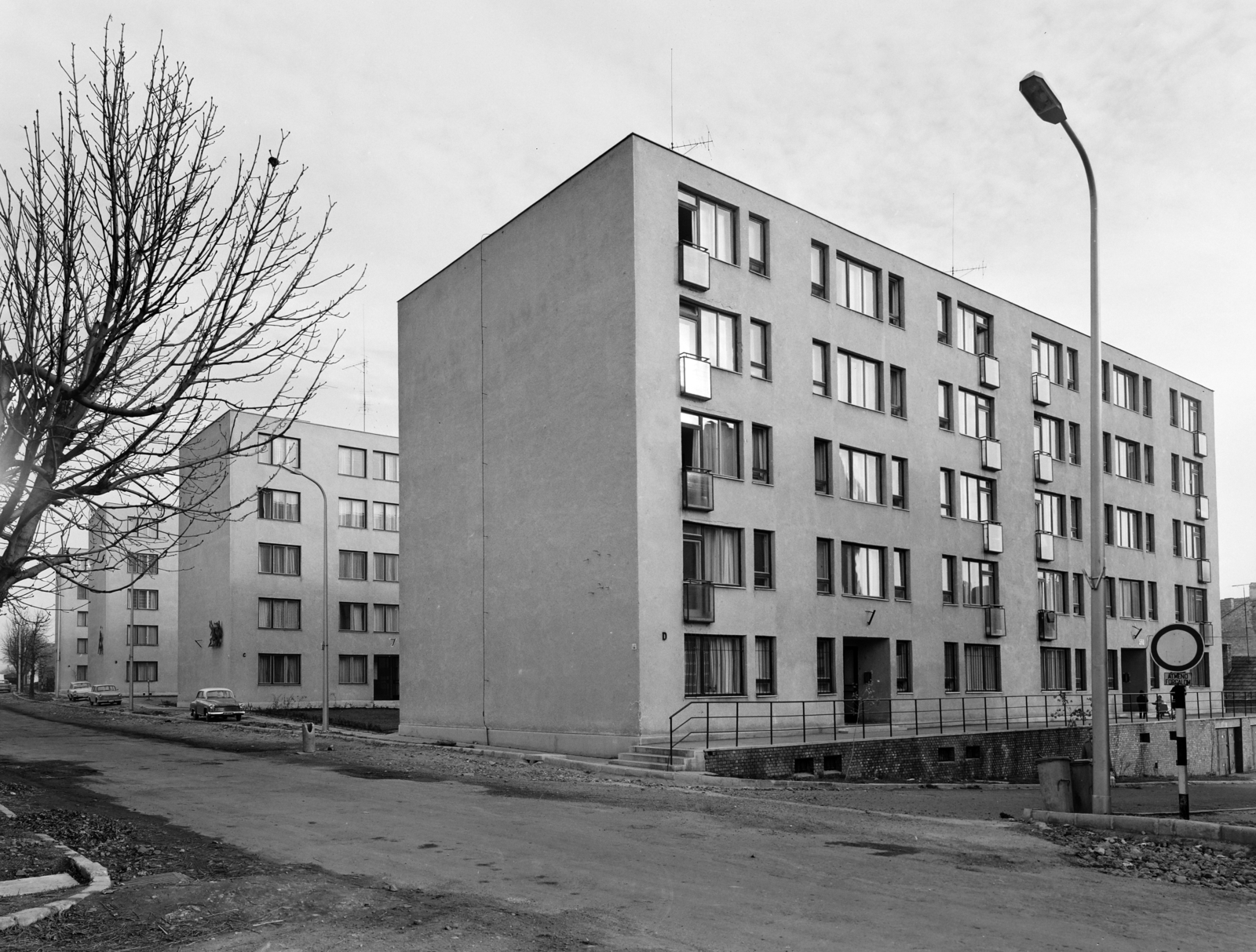 Hungary, Tapolca, Ady Endre utca 10 - 12 -14 - 16 számú házak., 1970, FŐFOTÓ, Fortepan #208980