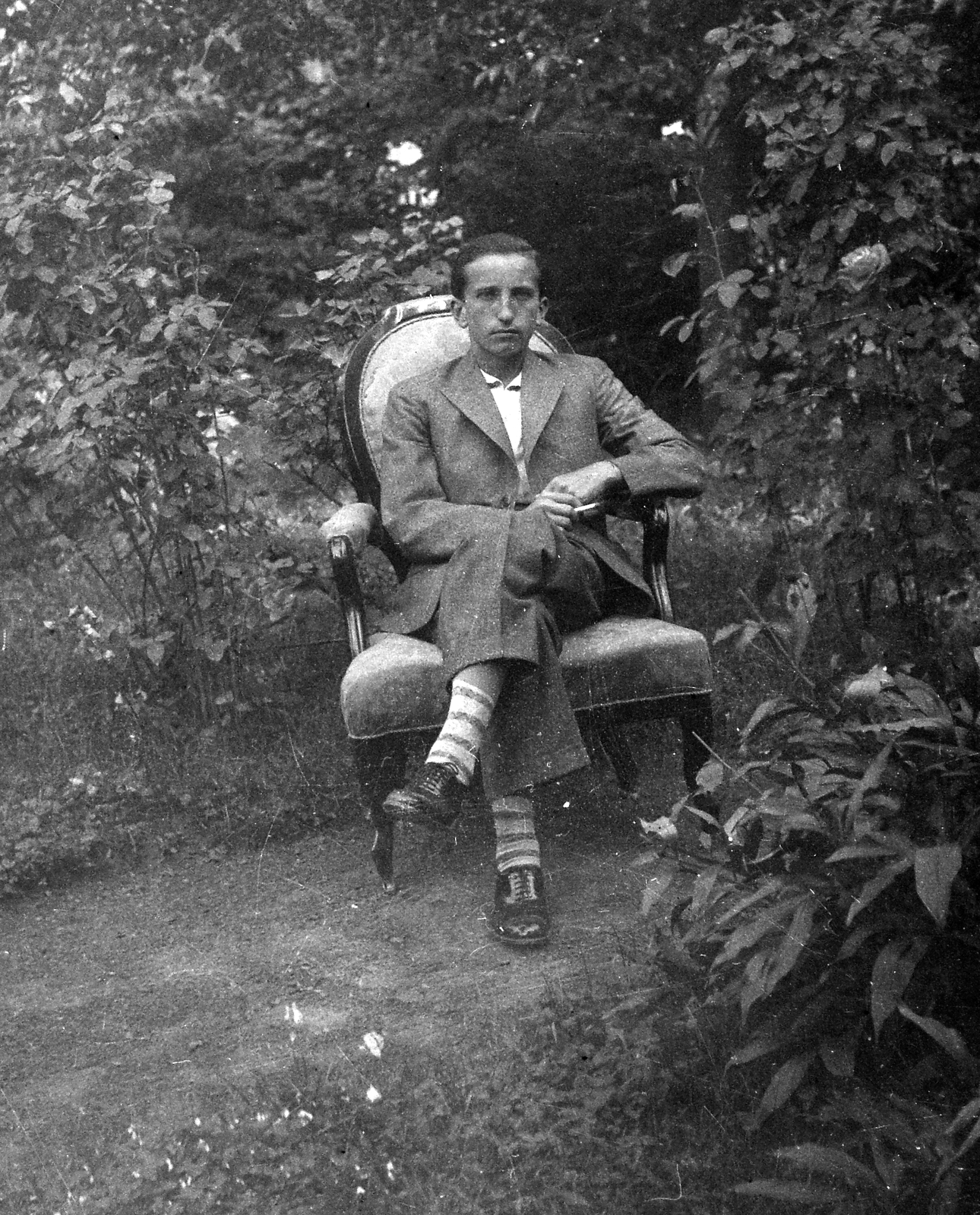 1935, Hegedűs Judit, portrait, boy, Fortepan #20905