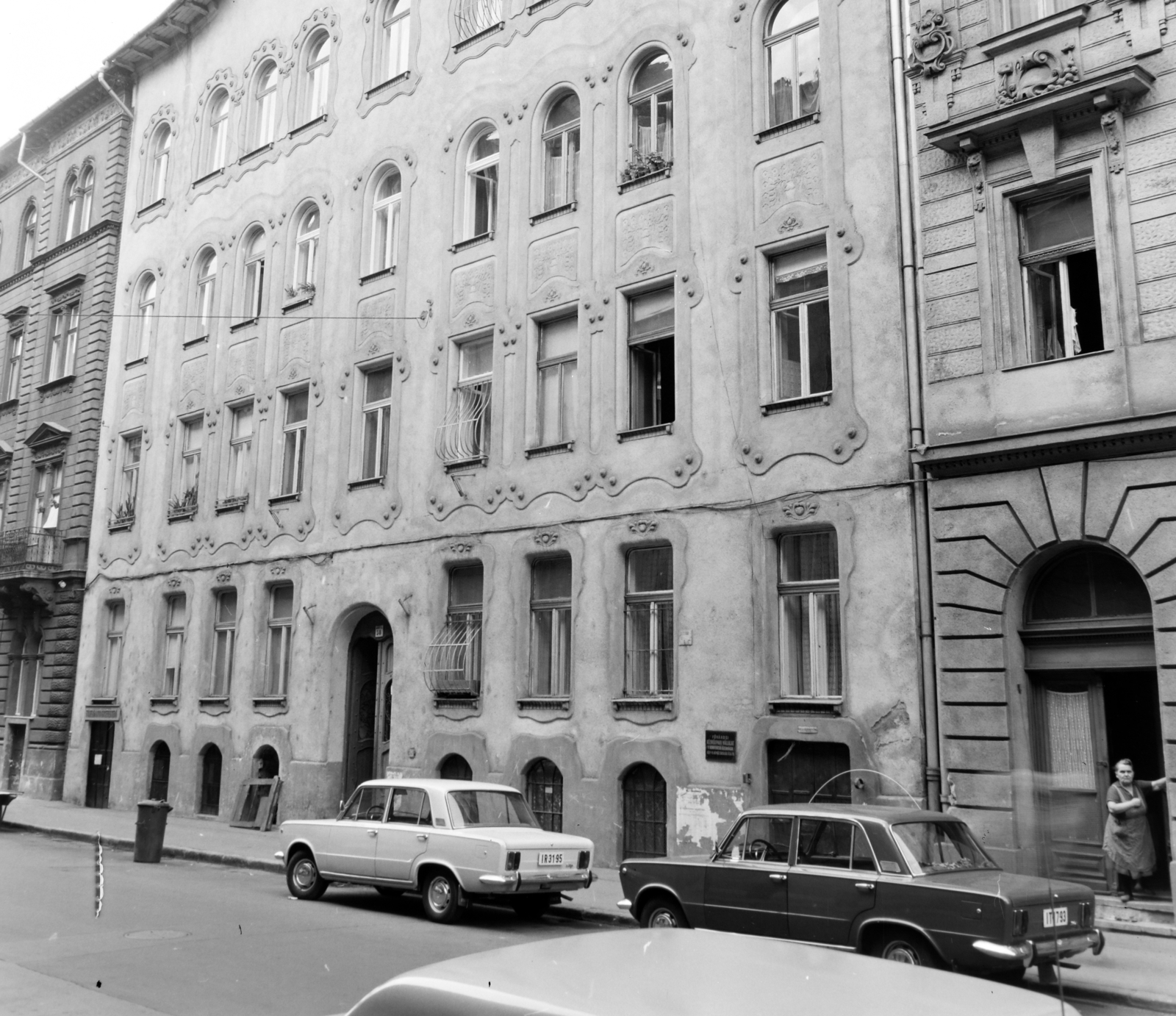 Hungary, Budapest VII., Marek József utca, szemben középen a 38-as számú ház., 1972, FŐFOTÓ, Budapest, street view, Fortepan #209144