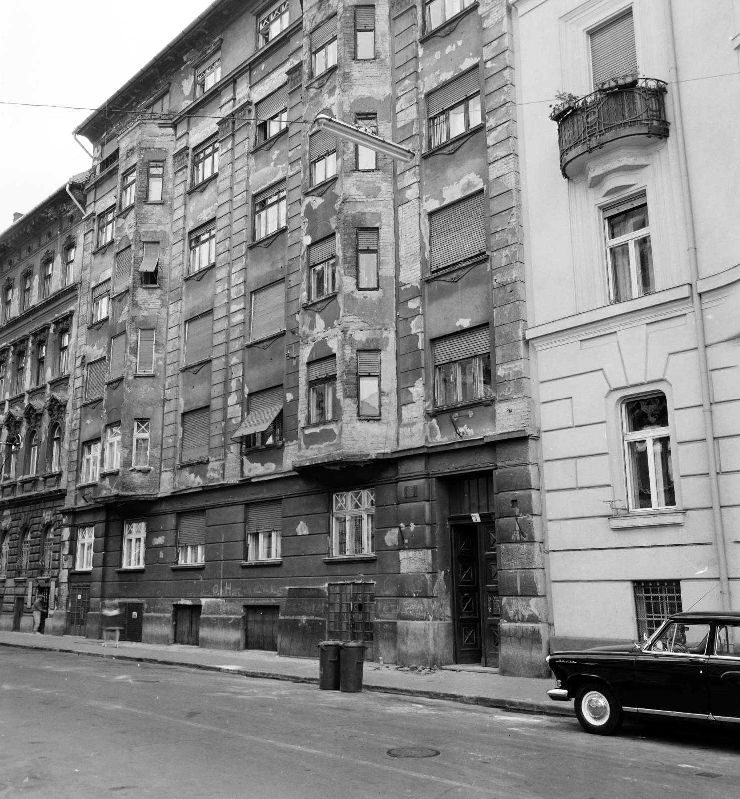 Hungary, Budapest VII., Marek József utca, szemben középen a 3-as számú ház., 1967, FŐFOTÓ, Budapest, Fortepan #209153