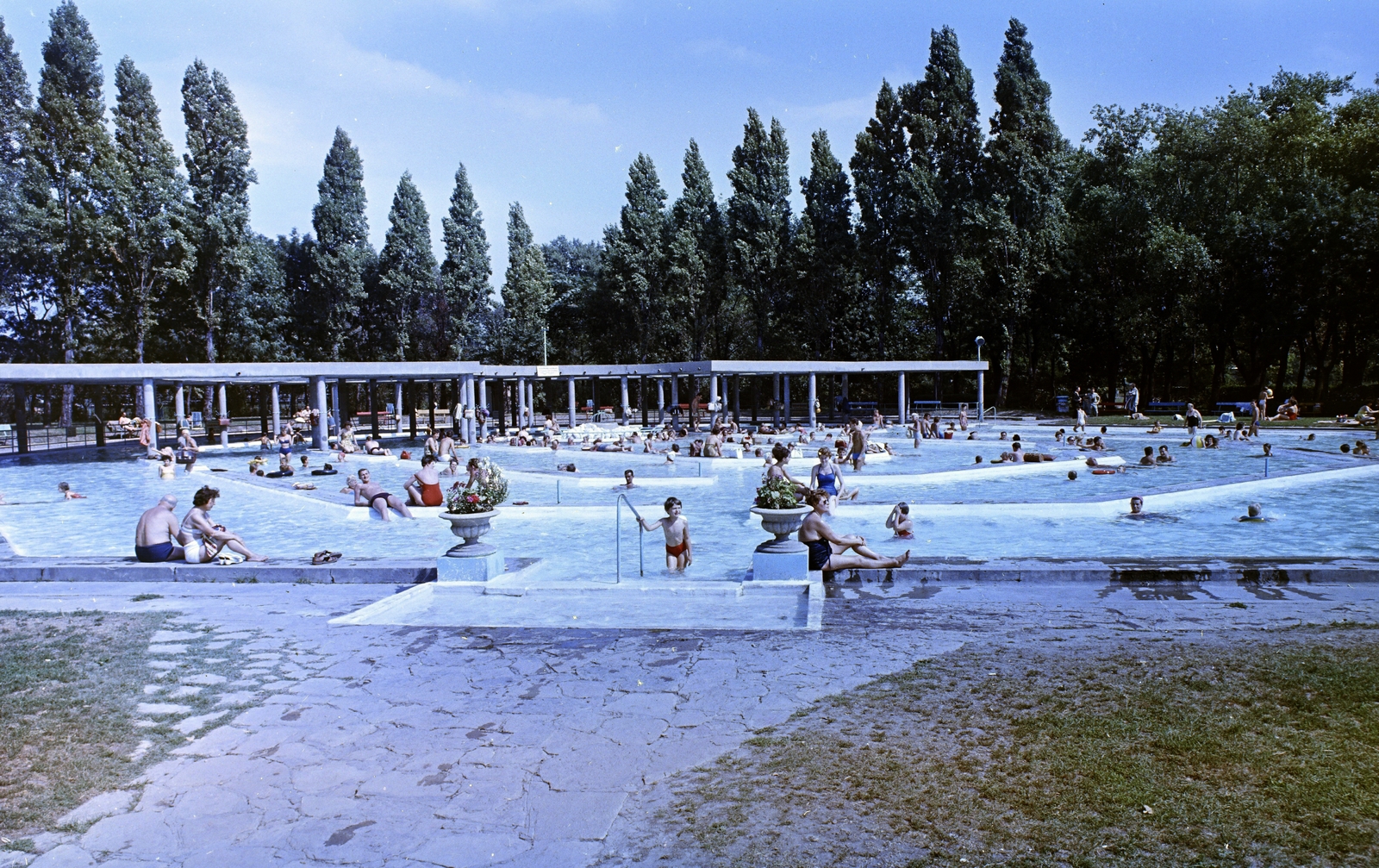 Hungary, Margit Islands, Budapest, Palatinus Strandfürdő., 1962, FŐFOTÓ, beach, Fortepan #209195