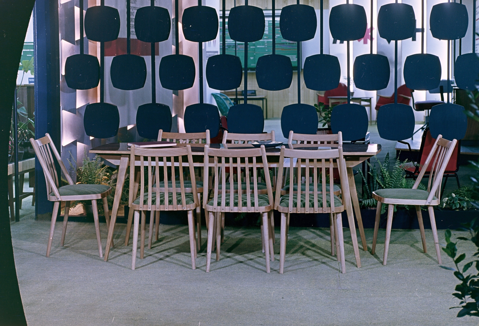 1962, FŐFOTÓ, room divider, Fortepan #209276