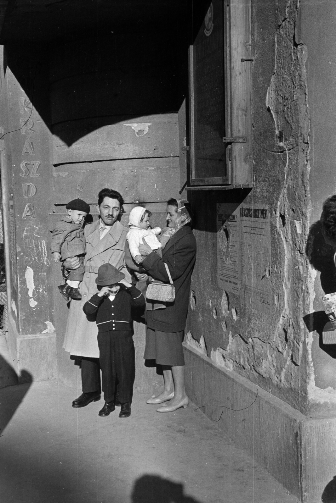 1961, Belházy Miklós, family, Fortepan #210013