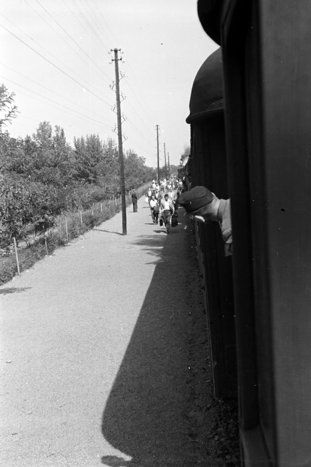1962, Belházy Miklós, peron, Fortepan #210062