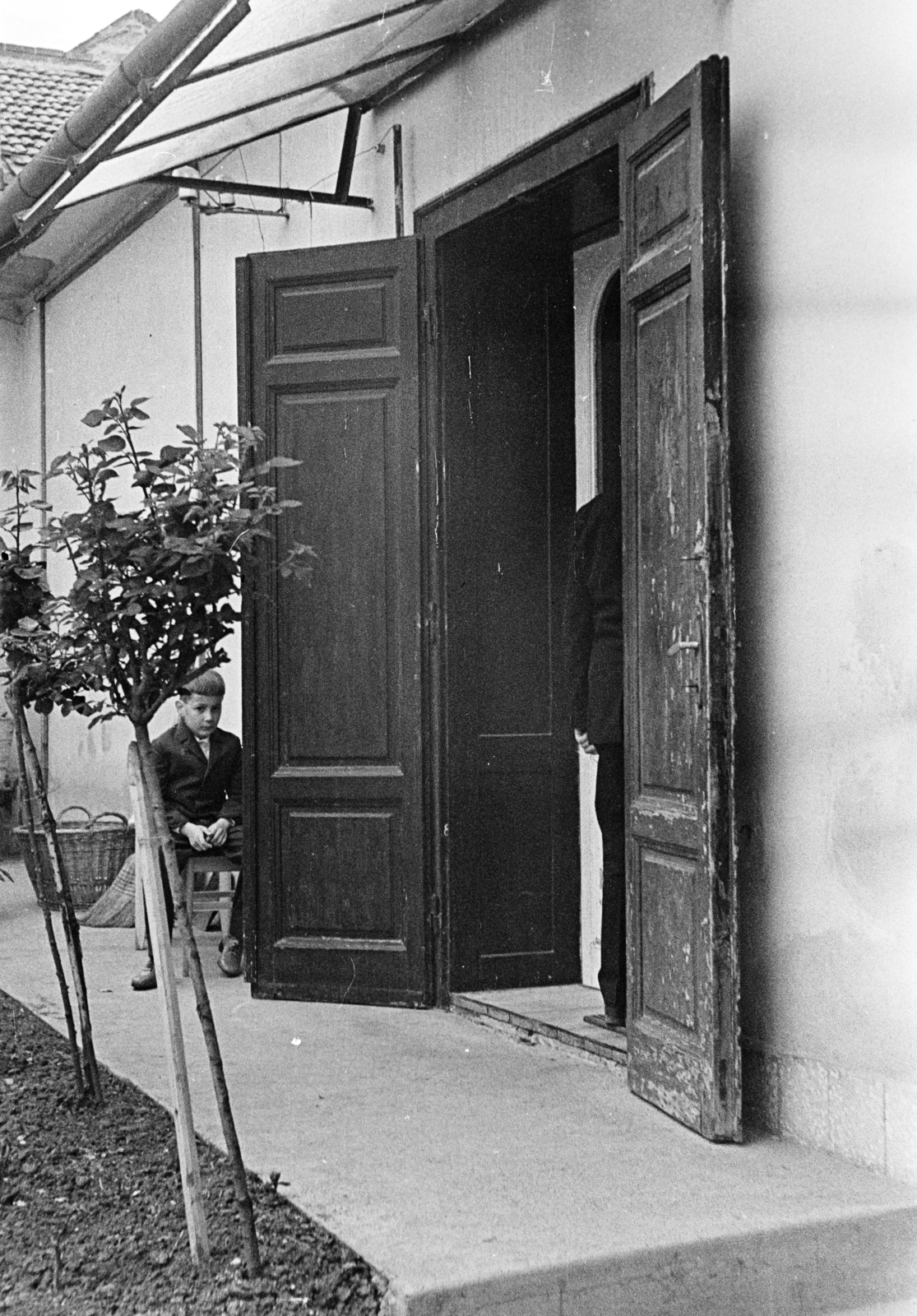 1969, Belházy Miklós, leselkedő, Fortepan #210151