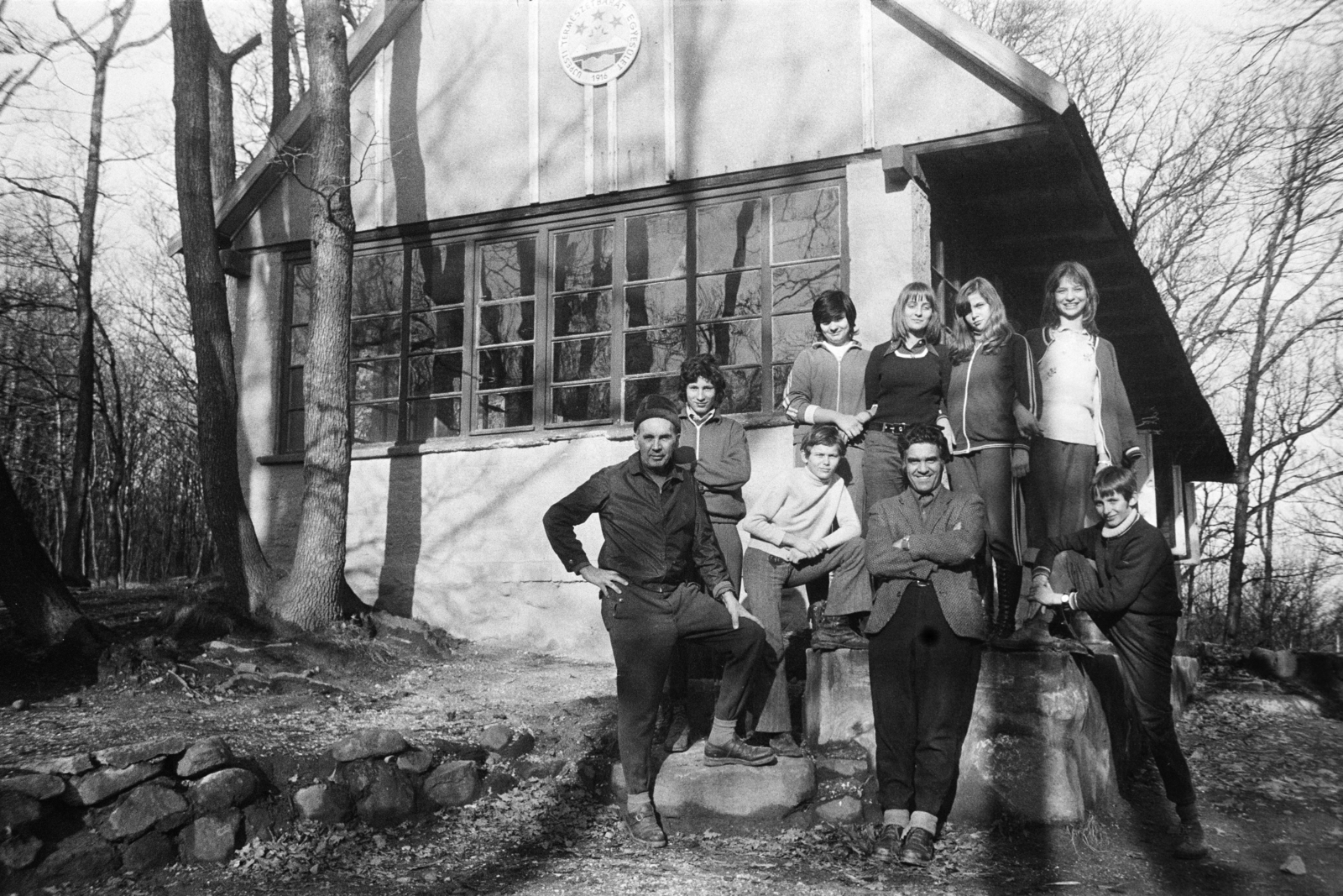 Hungary, Pomáz, Janda Vilmos kulcsosház a Kis-Csikóvár oldalában, 1969, Belházy Miklós, excursion, Fortepan #210160