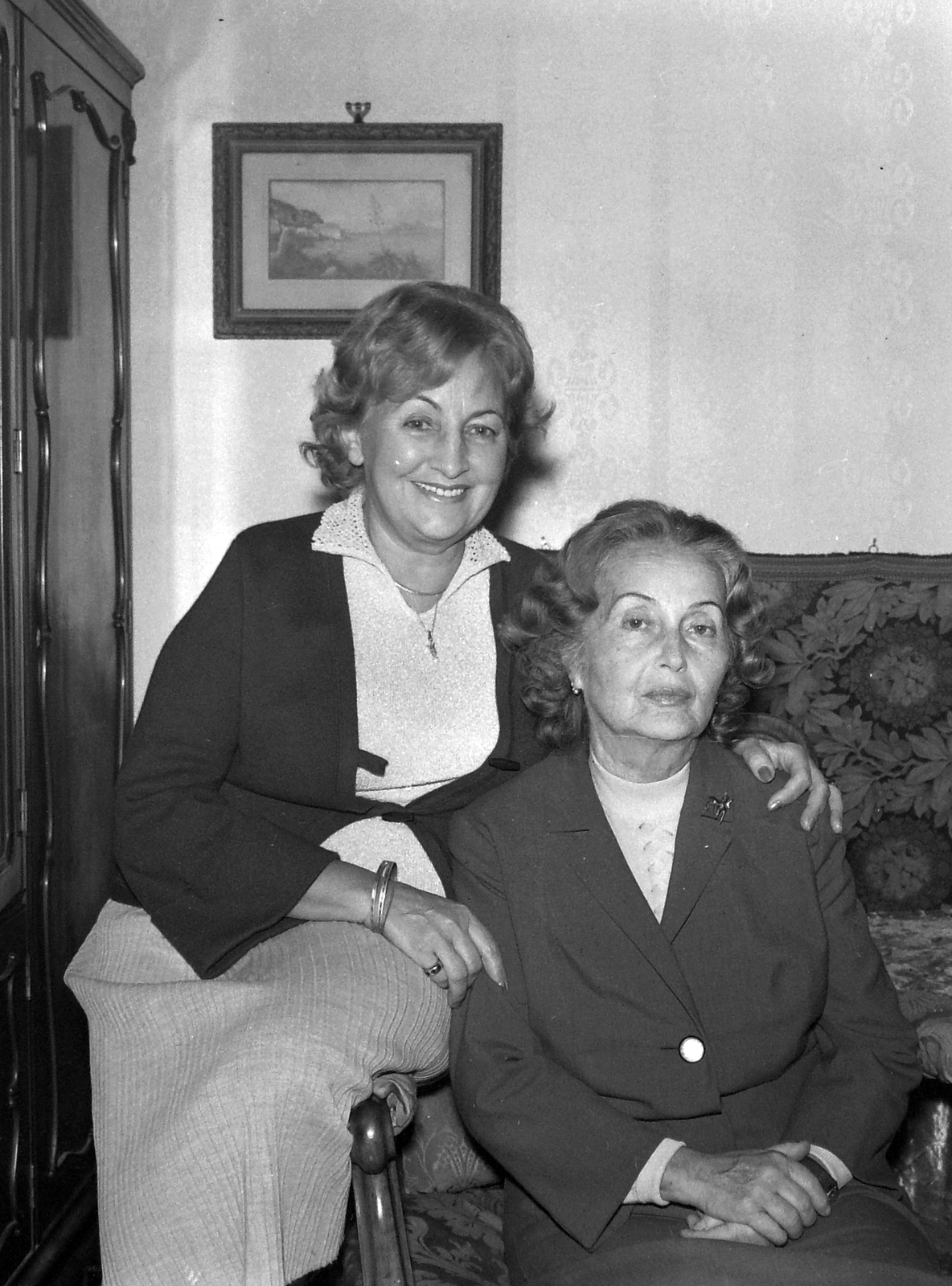 1980, Fortepan, portrait, women, wall picture, Fortepan #21034