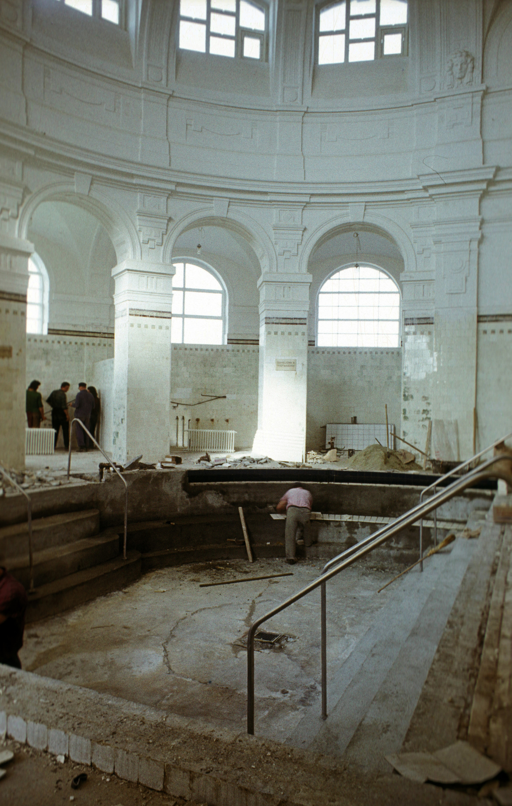 Hungary, Budapest XIV., Széchenyi fürdő., 1977, Fürdőigazgatóság, Budapest, Fortepan #210359