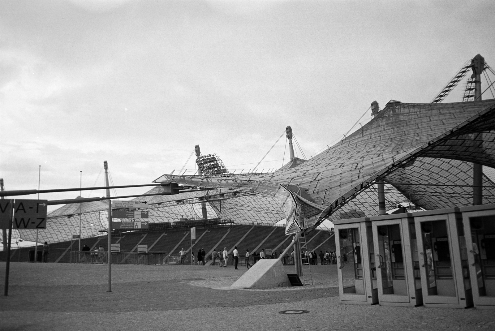 Németország, München, Olimpiai Stadion., 1976, Jakab Antal, Fortepan #210660