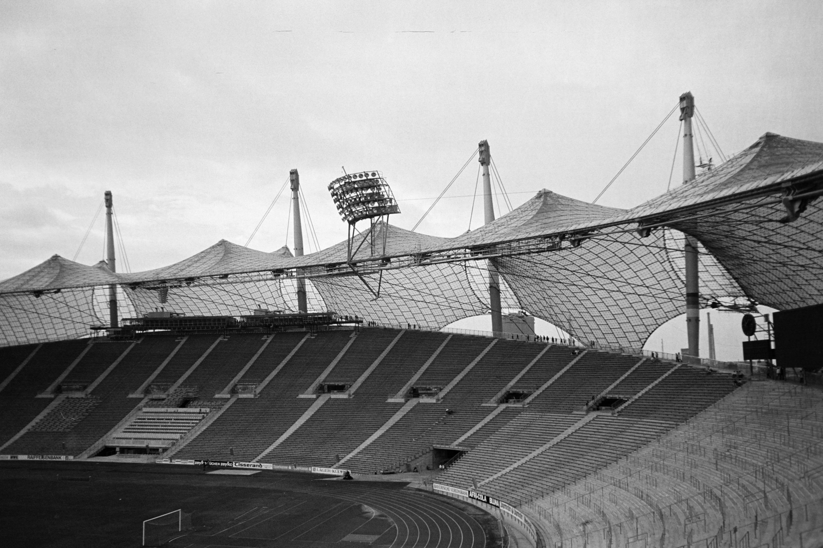 Germany, Munich, Olimpiai Stadion., 1976, Jakab Antal, Fortepan #210665