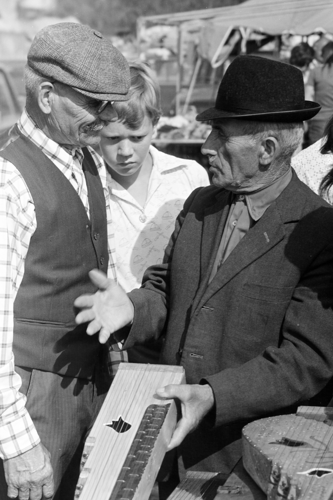 Magyarország, Hortobágy, hídi vásár., 1978, Jakab Antal, Fortepan #210747