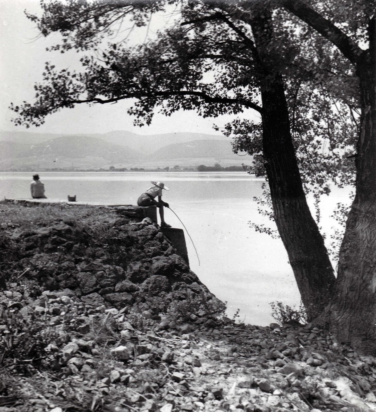 Magyarország, Zebegény, Duna-part., 1943, Kieselbach Tamás, Fortepan #210826