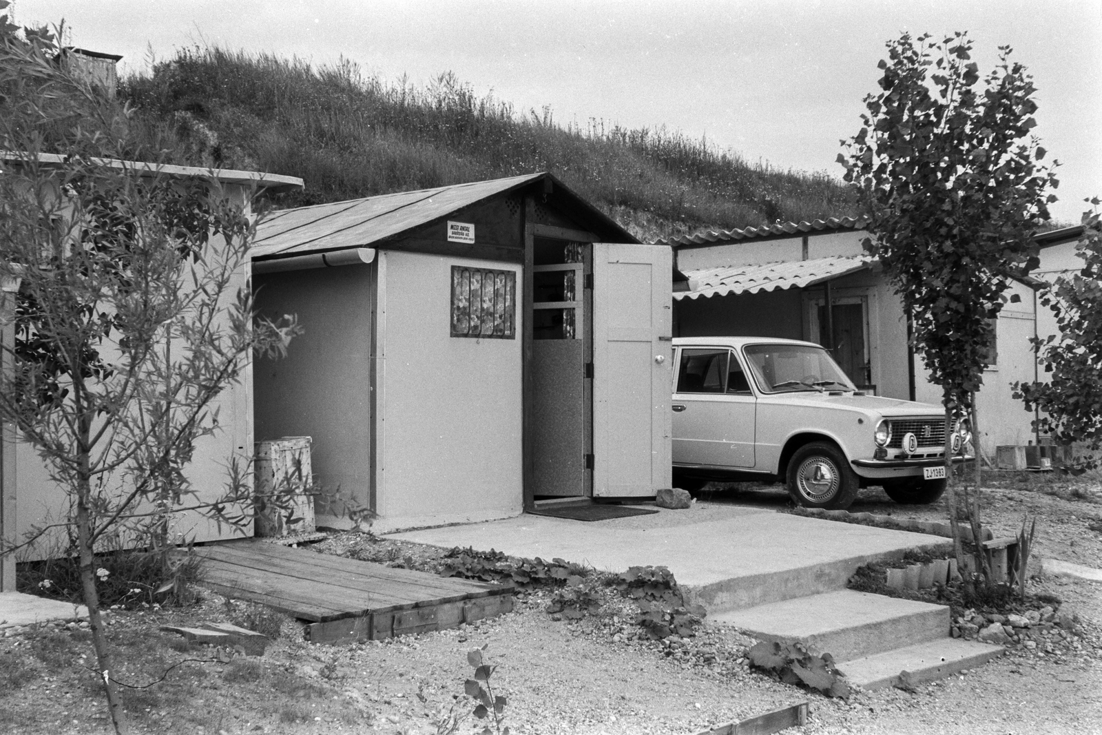 1982, Maróti Zoltán, bungalow, Fortepan #210994