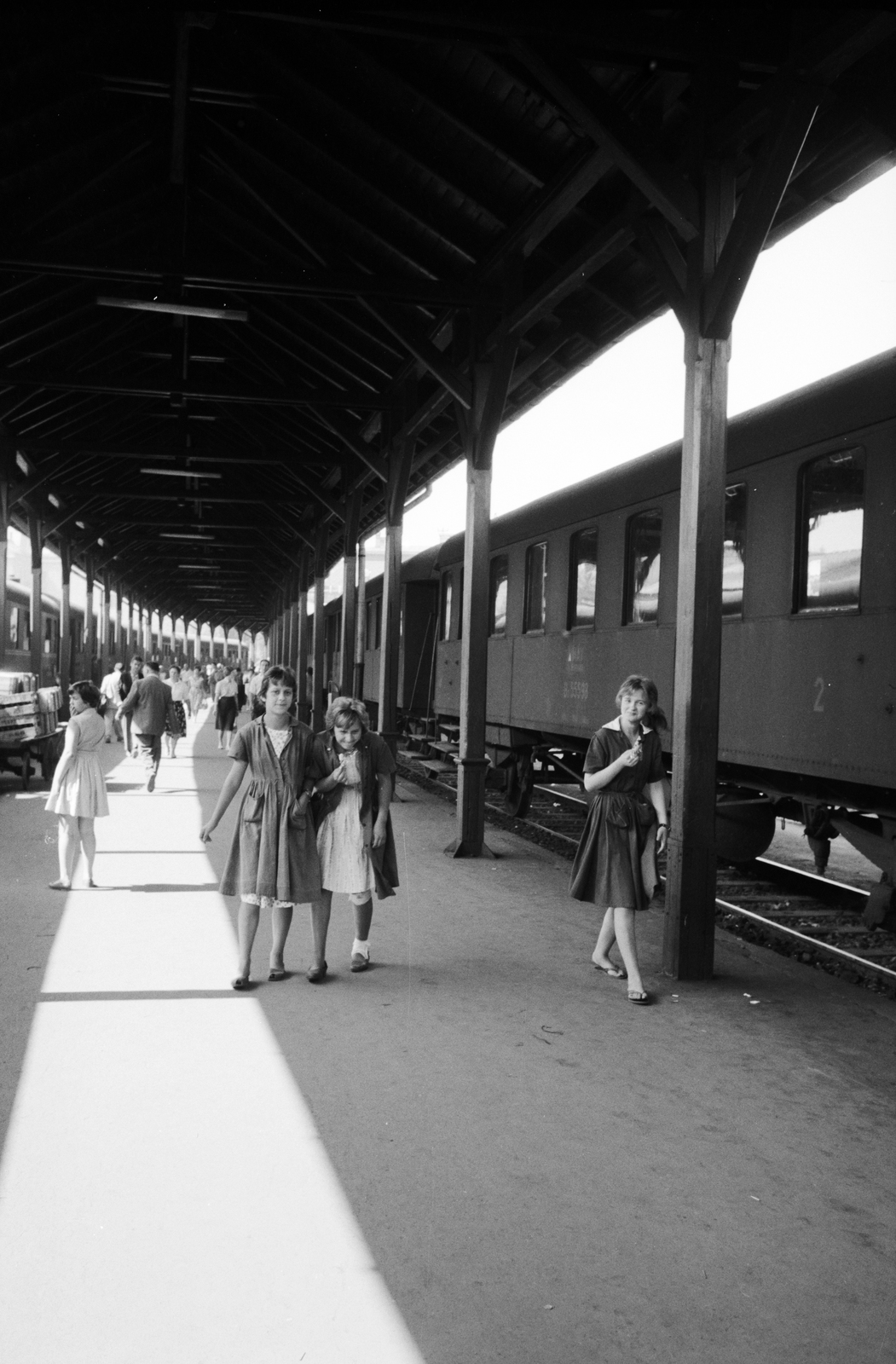 Magyarország, Budapest VIII., Keleti pályaudvar., 1961, ETH Zürich, Budapest, Fortepan #211171