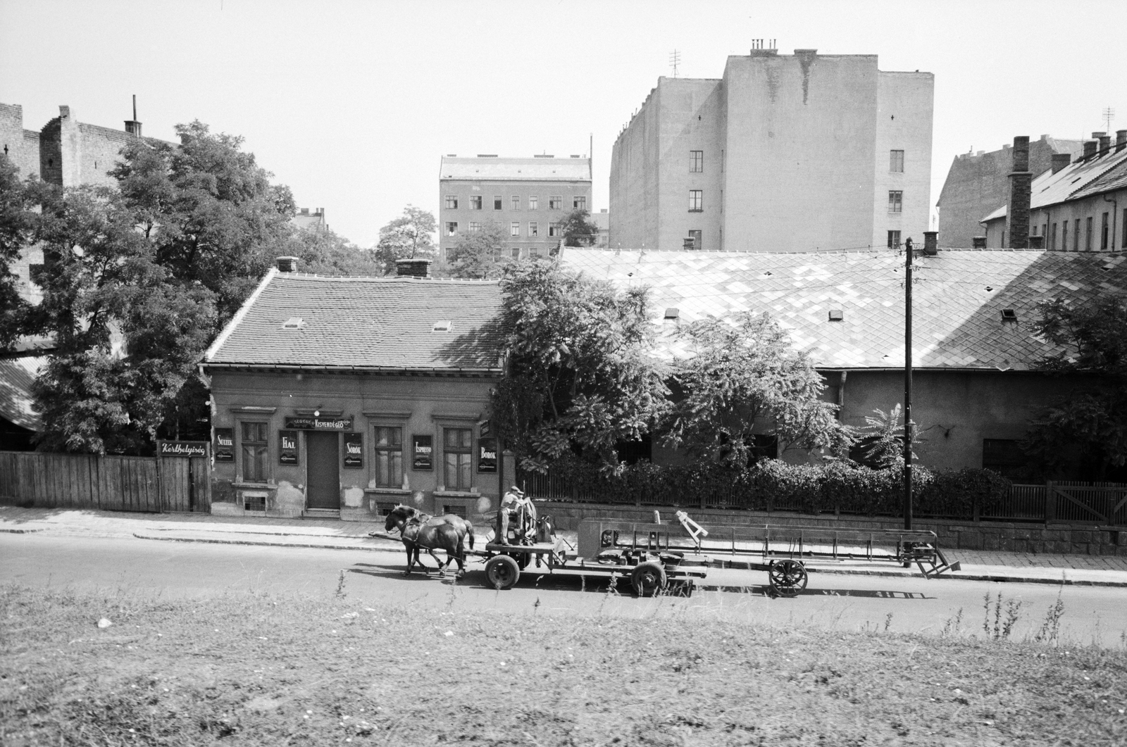 Magyarország, Budapest XIV., Mexikói út 5., Törökőr vendéglő., 1961, ETH Zürich, Budapest, Fortepan #211175