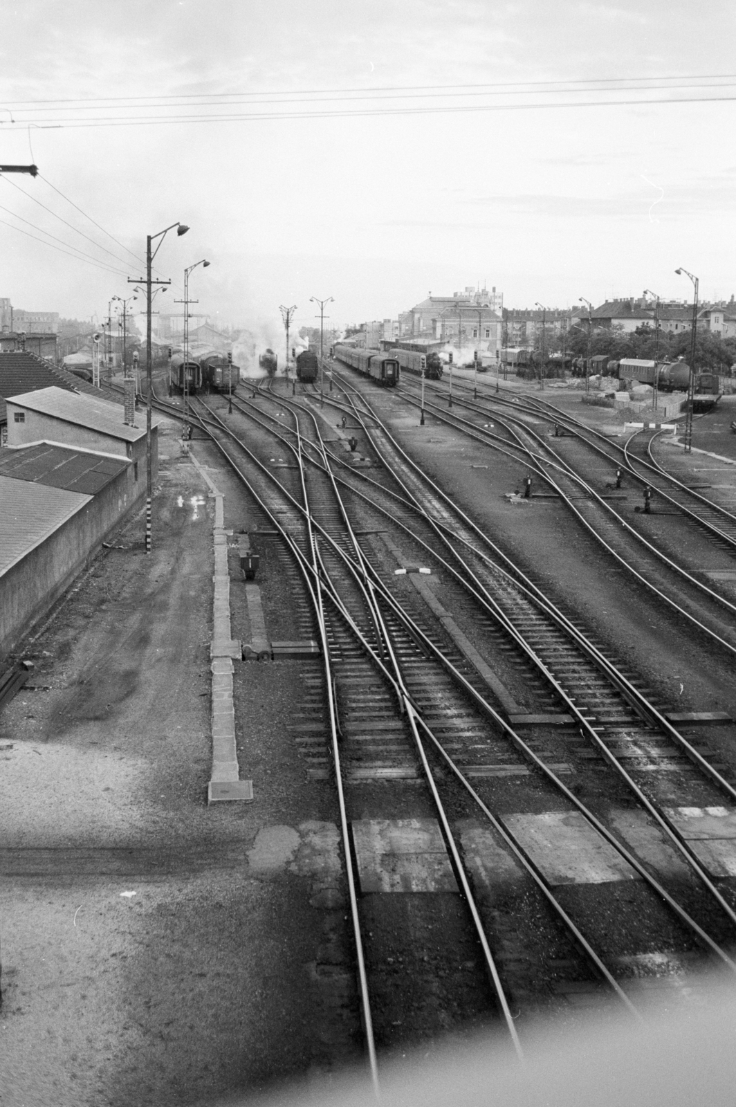 Hungary, Szombathely, vasútállomás., 1979, ETH Zürich, train station, Fortepan #211438