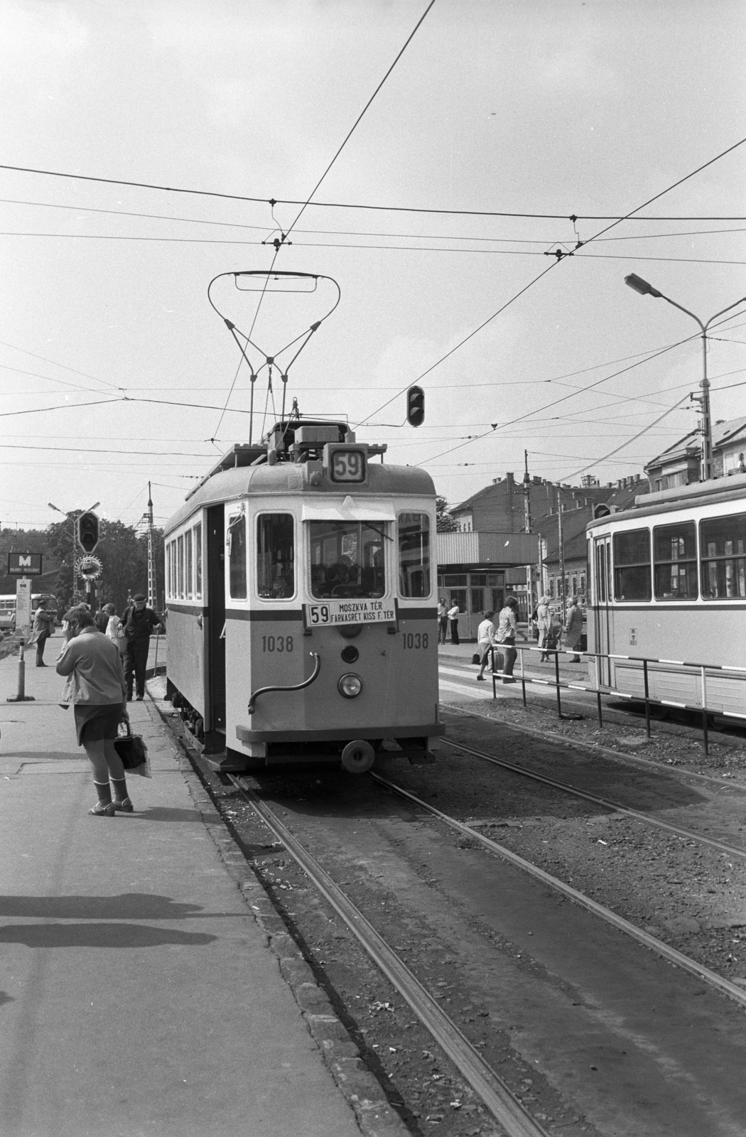 Hungary, Budapest II., Széll Kálmán (Moszkva) tér., 1979, ETH Zürich, Budapest, Fortepan #211467