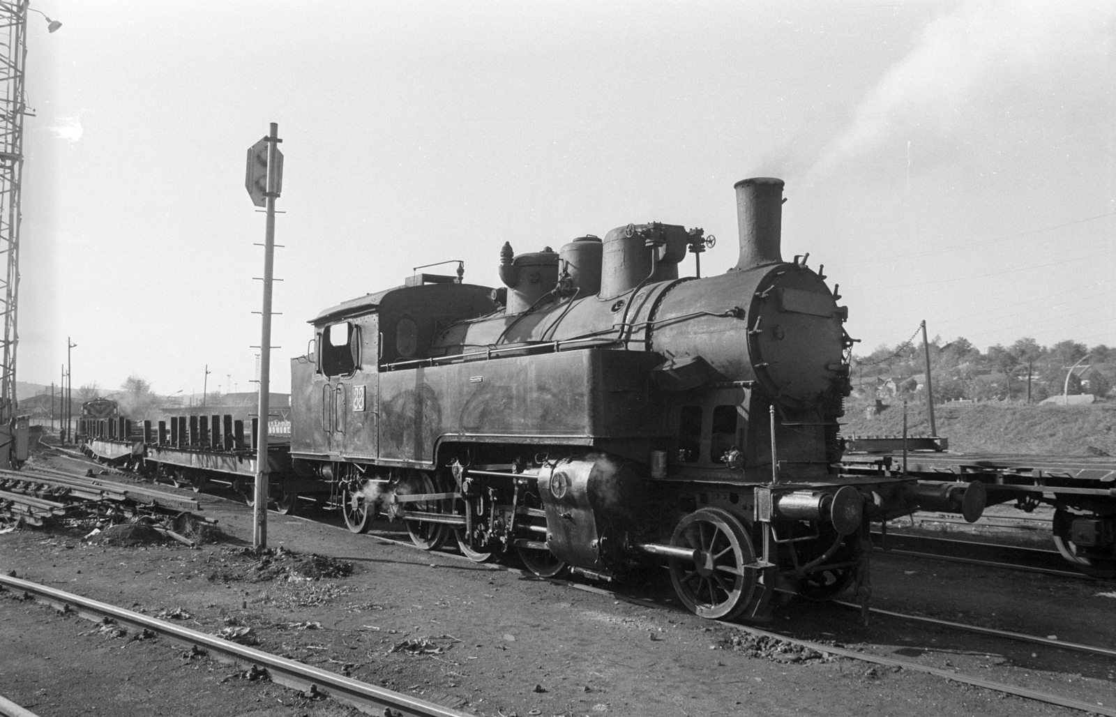 Hungary, Ózd, Ózdi Kohászati Üzemek, 33 pályaszámú gőzmozdony., 1983, ETH Zürich, steam locomotive, Fortepan #211515