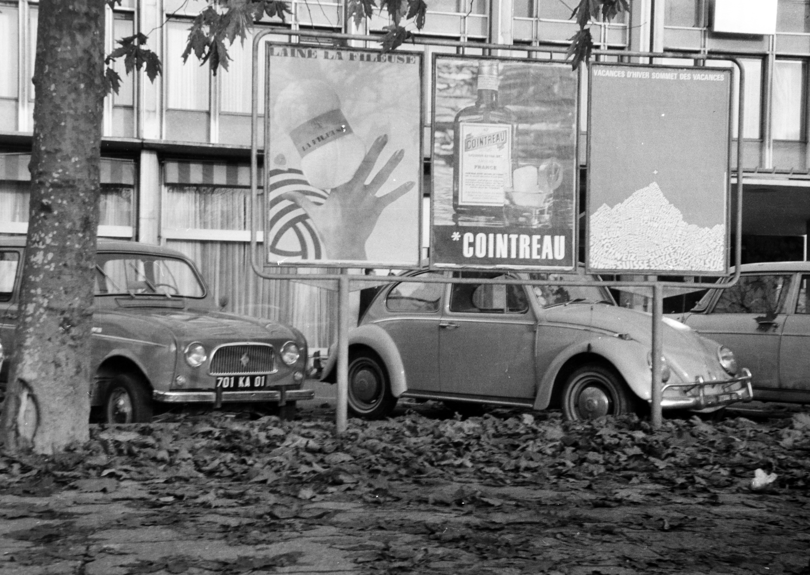 Svájc, Genf, Quai Turrettini., 1962, Szathmáry Géza dr., Renault 4, Fortepan #211661