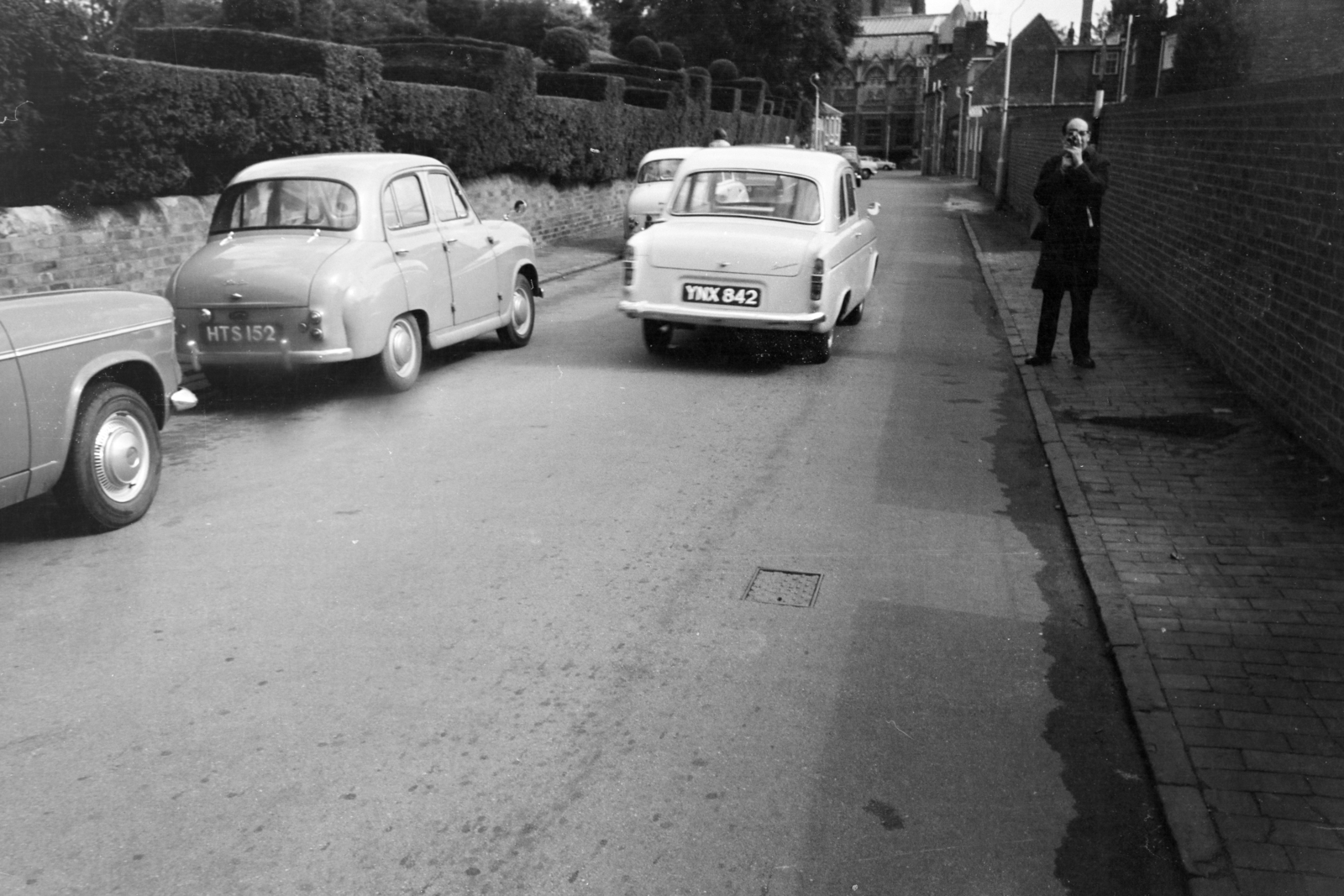 1965, Szathmáry Géza dr., street view, number plate, Fortepan #211691